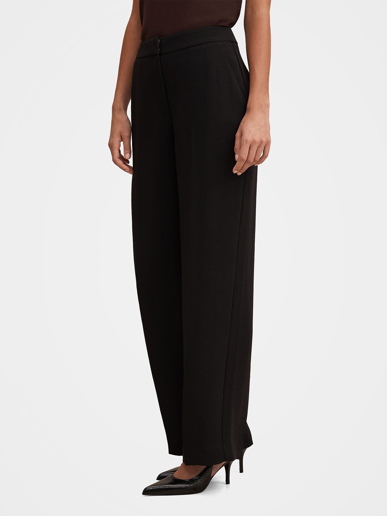Dani Straight Leg Pants Black