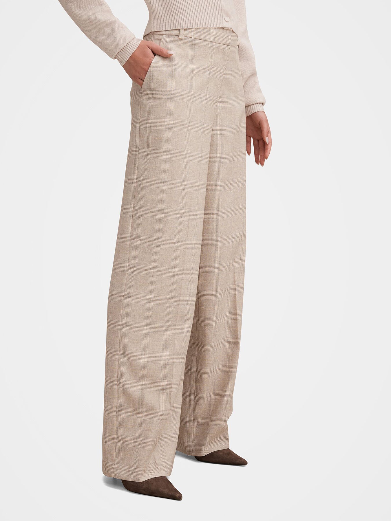 Lottie Wide Leg Pants Neutral