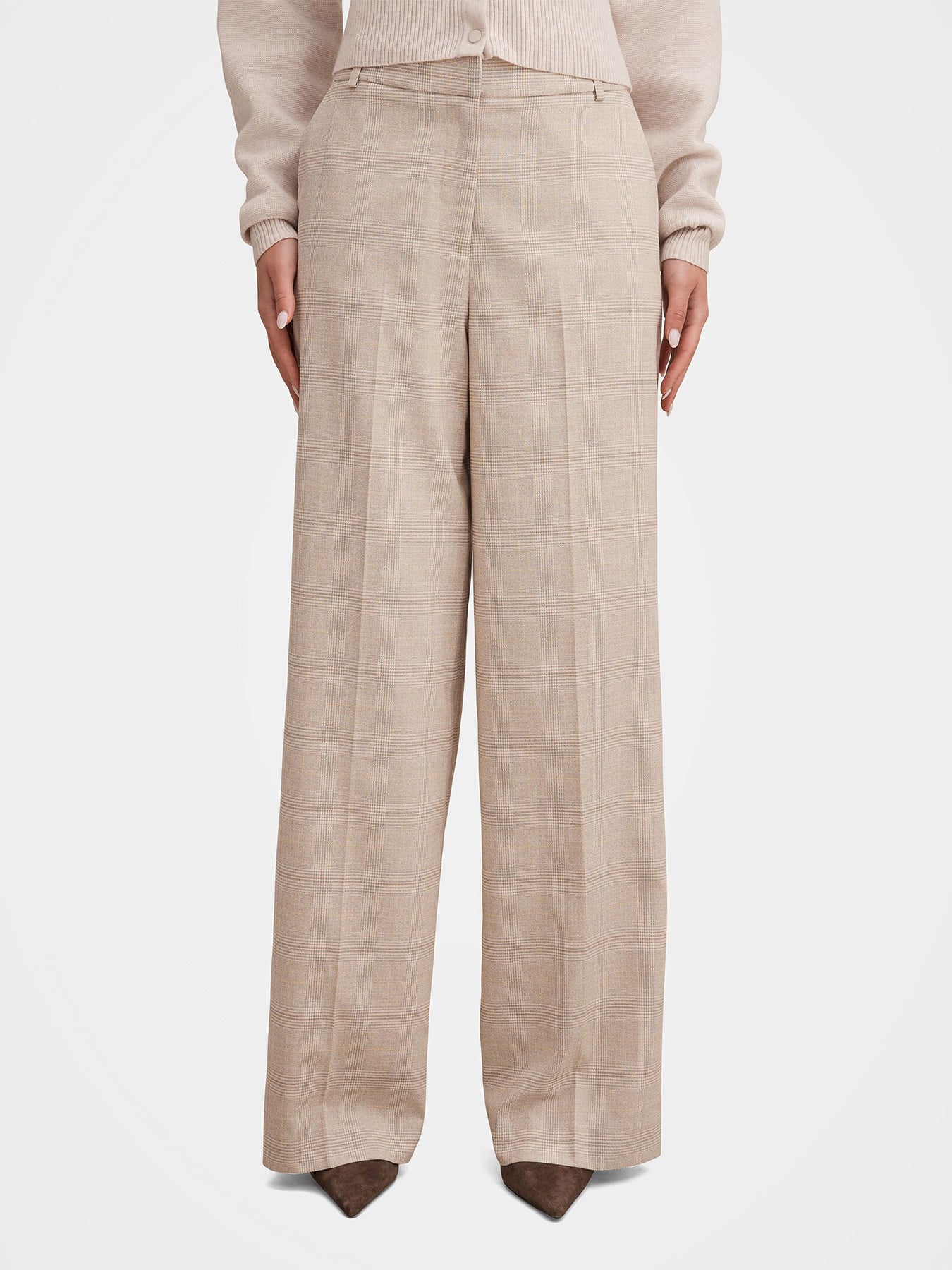 Lottie Wide Leg Pants Neutral