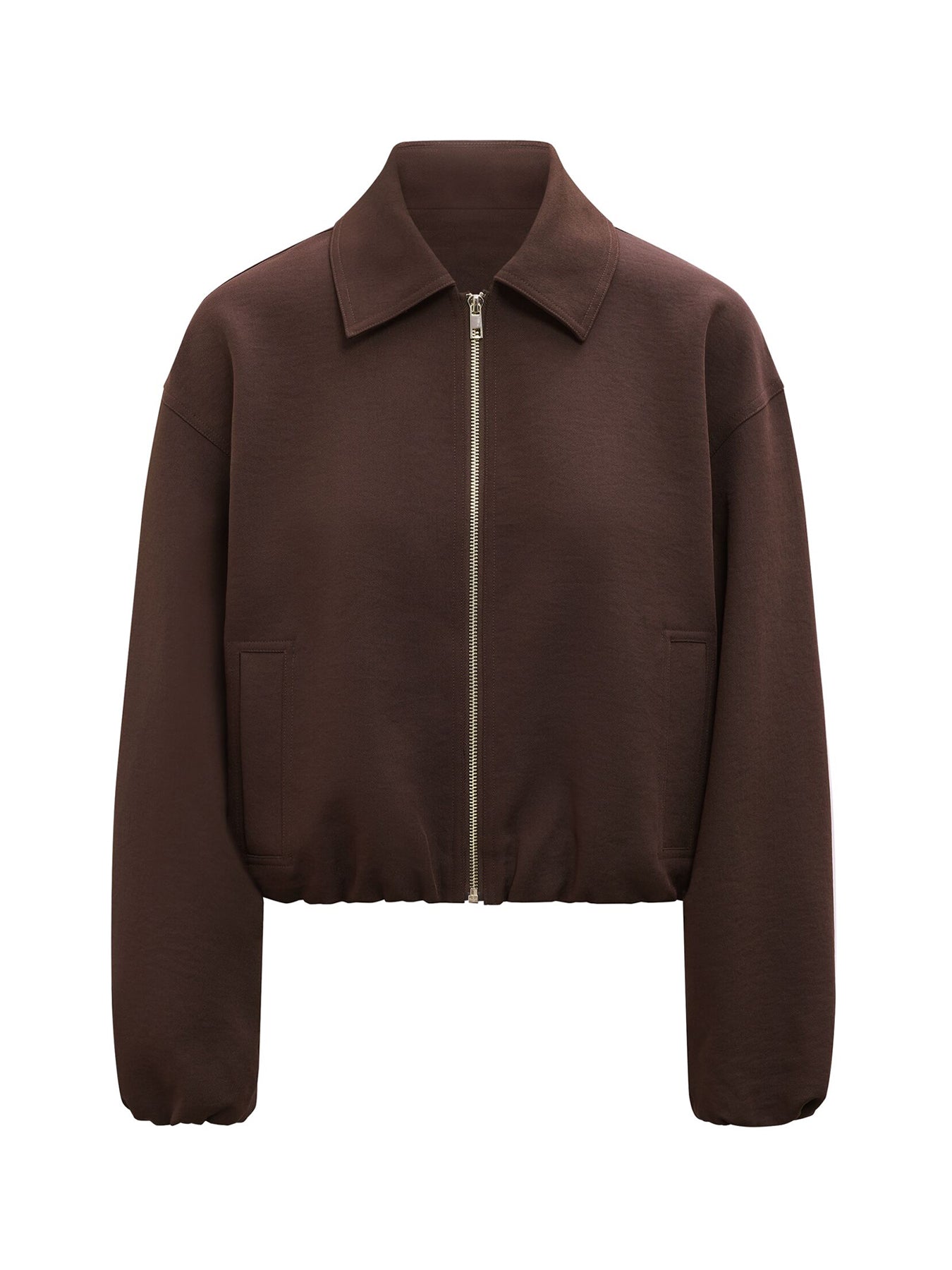 Lana Twill Jacket Brown