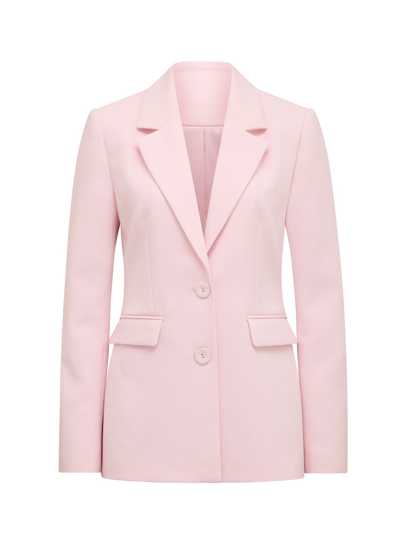 Haisley Nipped Waist Blazer Pink