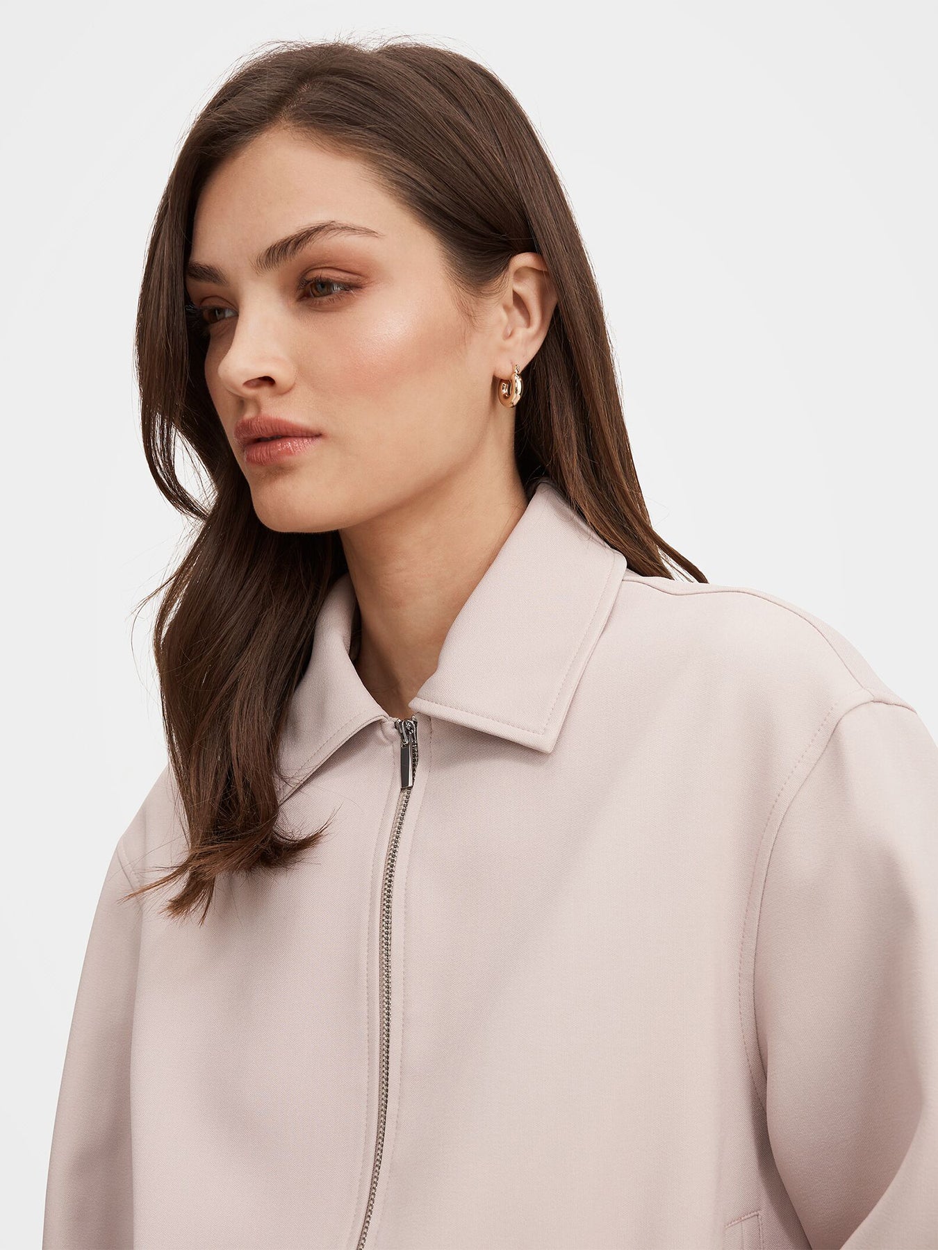 Alexia Collar Jacket Neutral