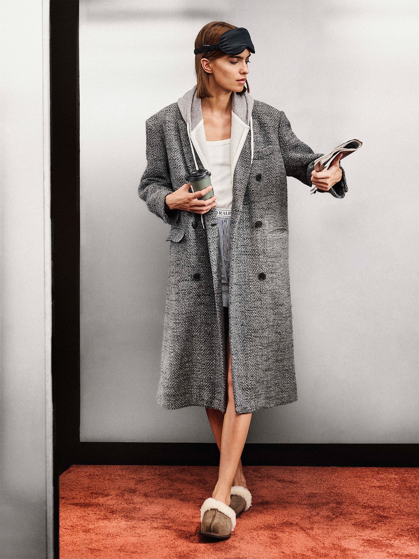 Pilda Wool & Silk Blend Coat
