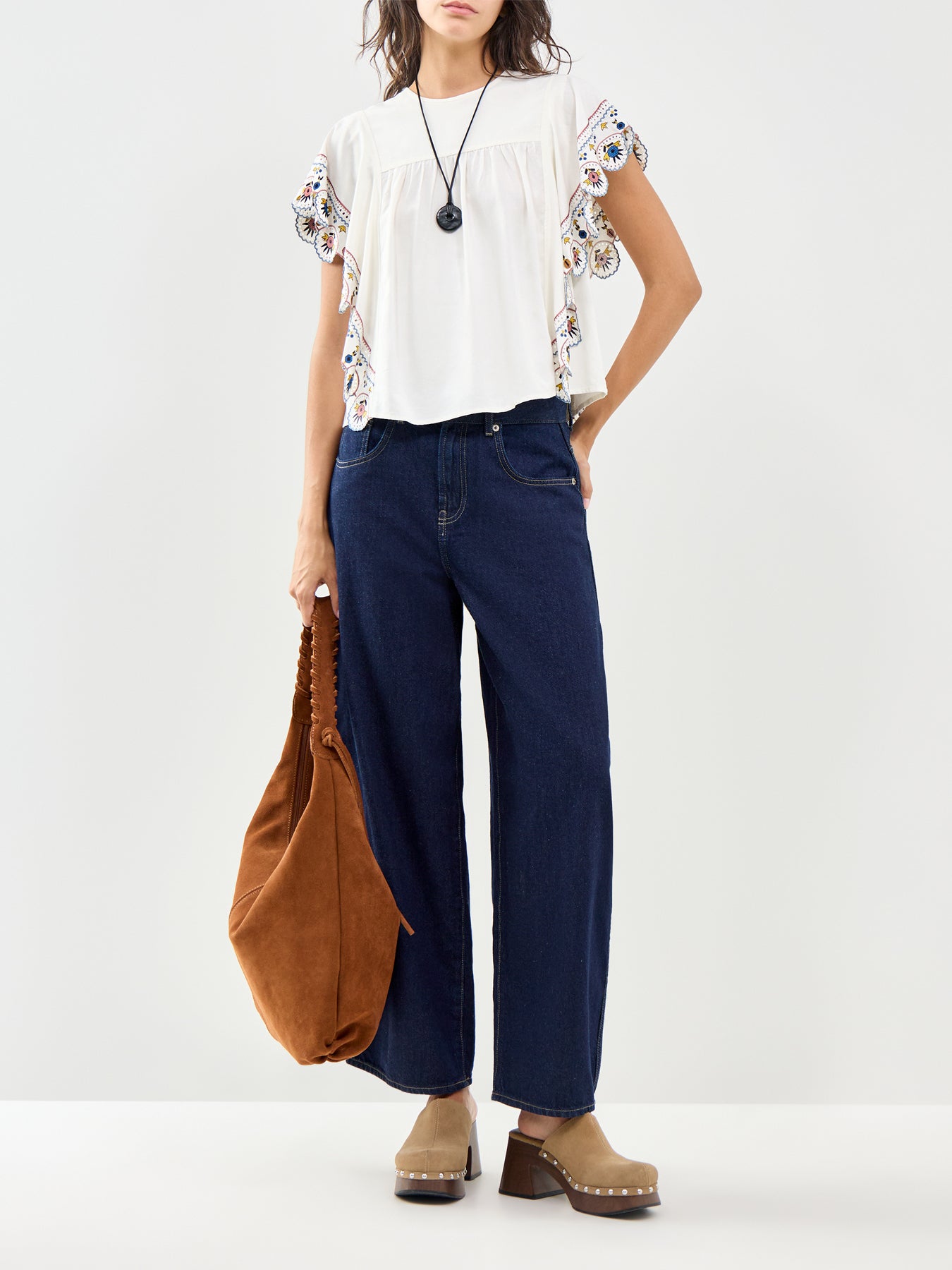 Marlie-GB Blouse Cream