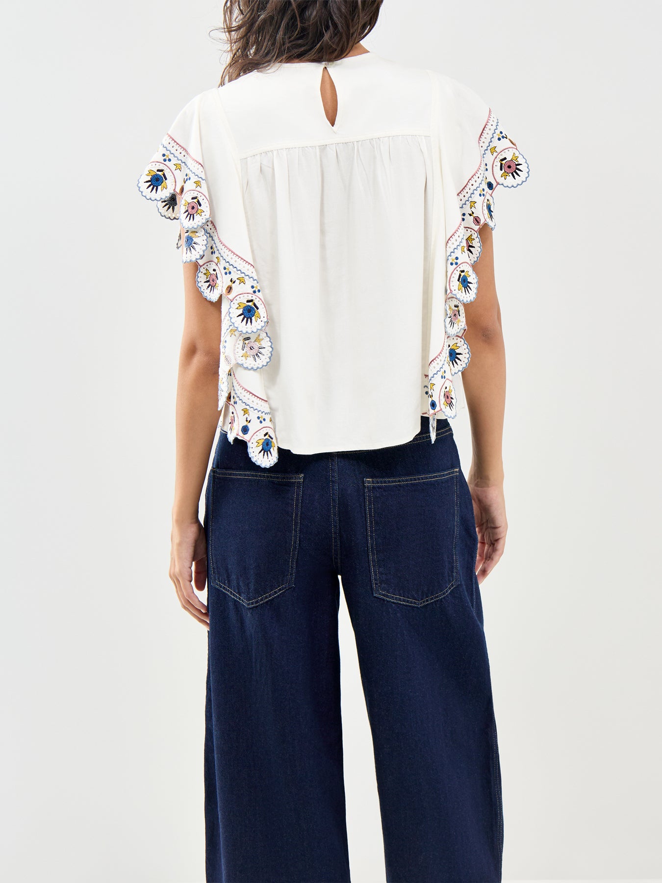 Marlie-GB Blouse Cream