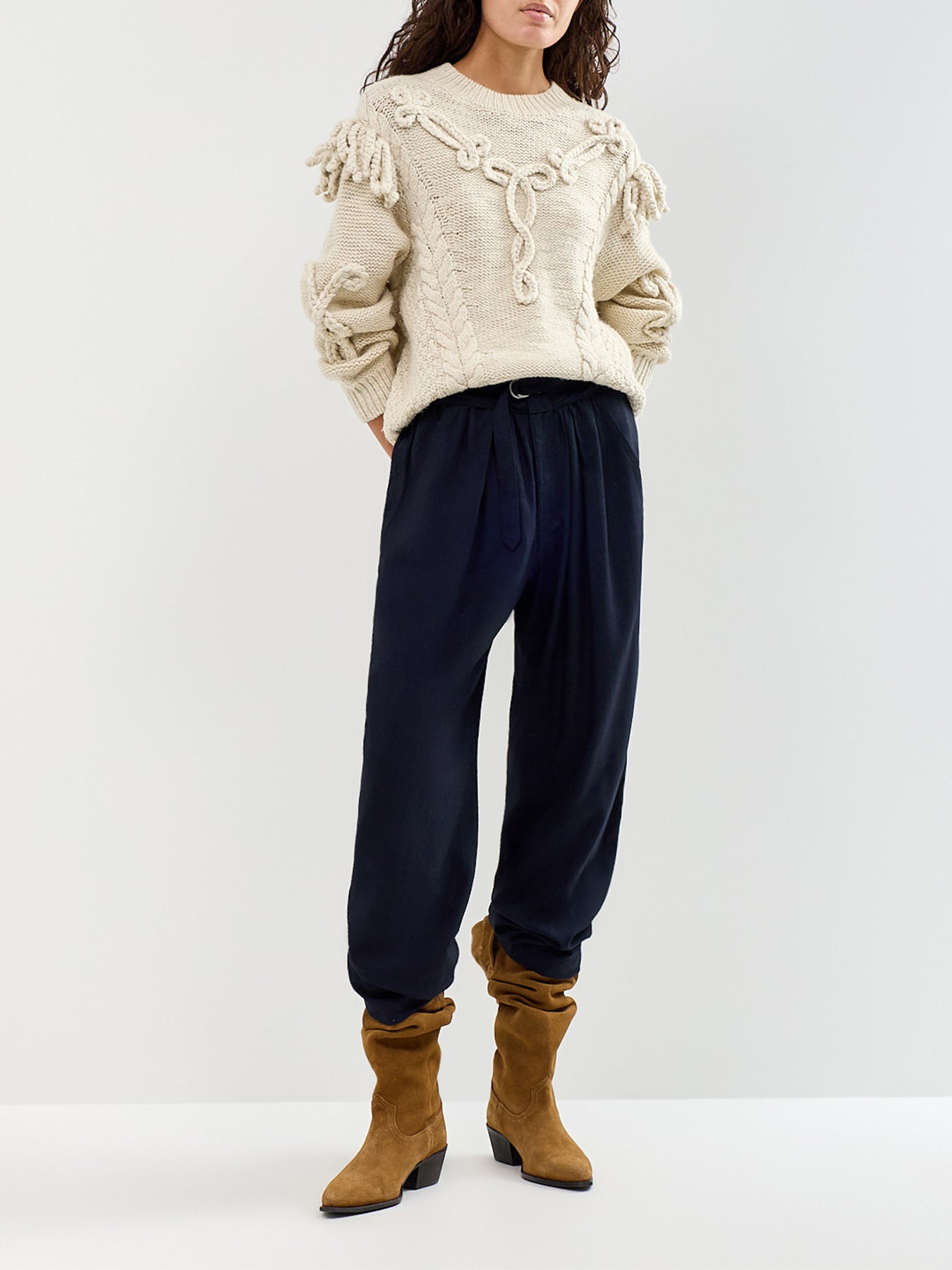 Women's Wool Blend Katria Crew Neck Jumper