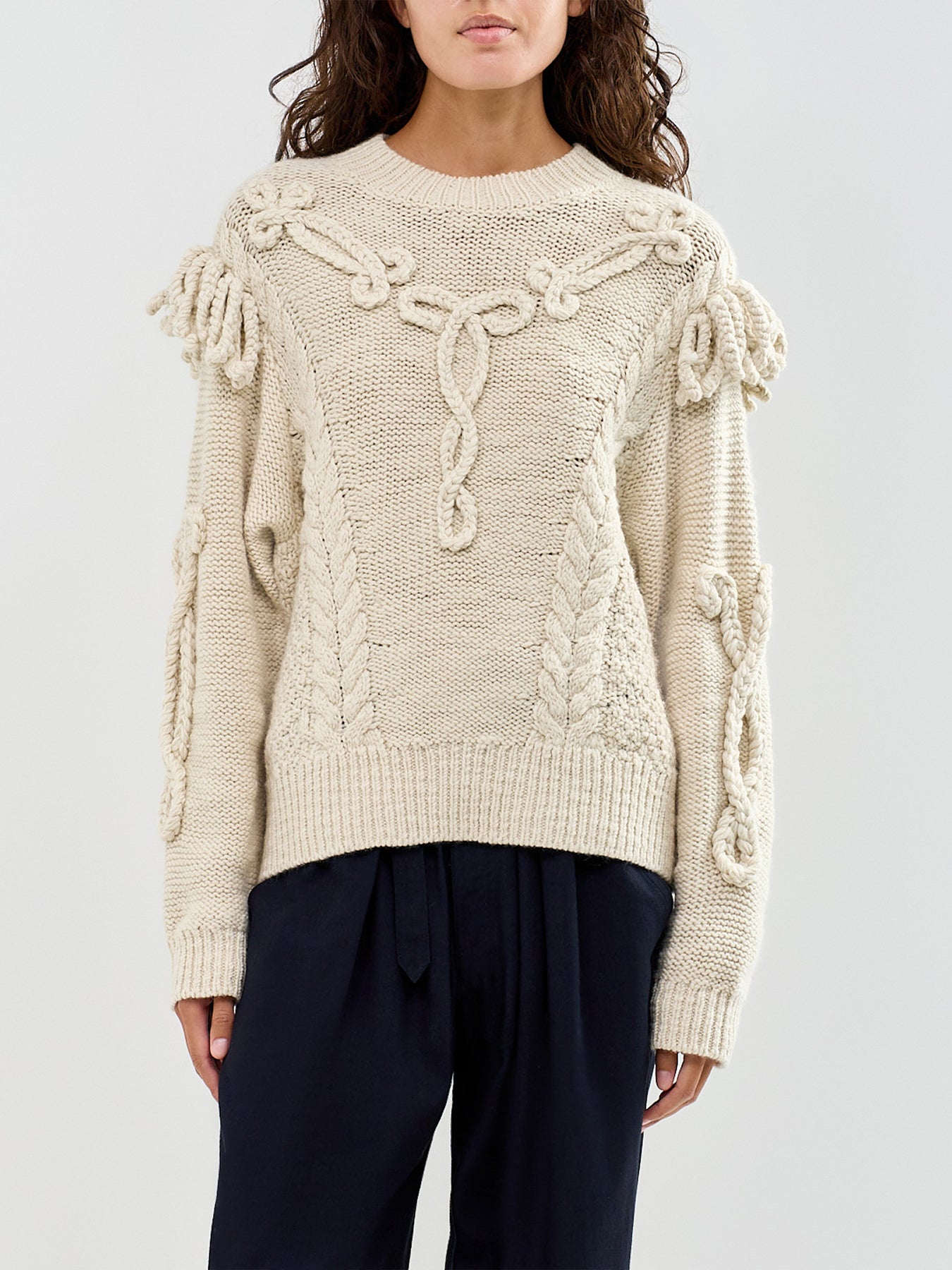 Women's Wool Blend Katria Crew Neck Jumper