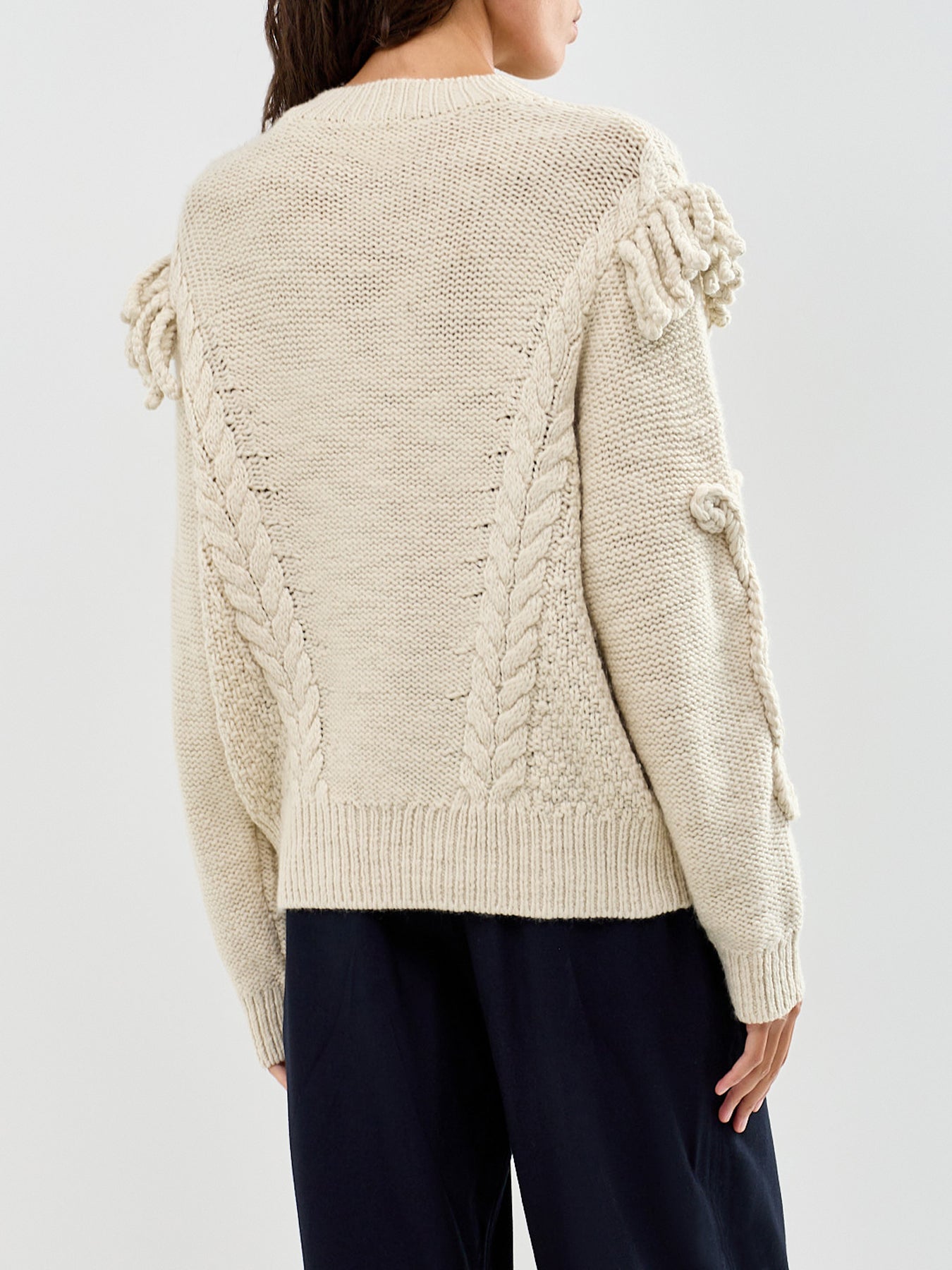 Women's Wool Blend Katria Crew Neck Jumper