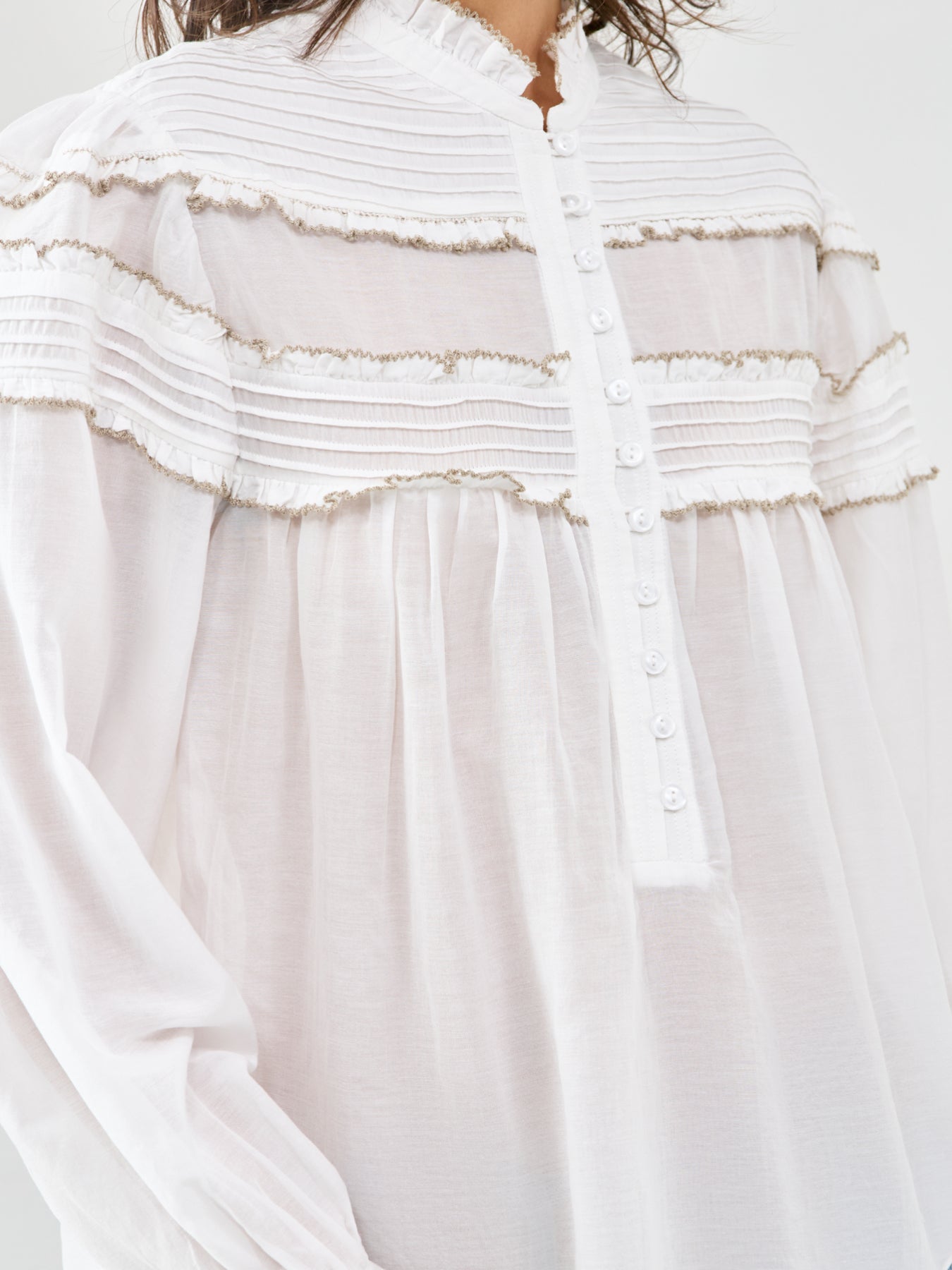 Doane-GZ Blouse White