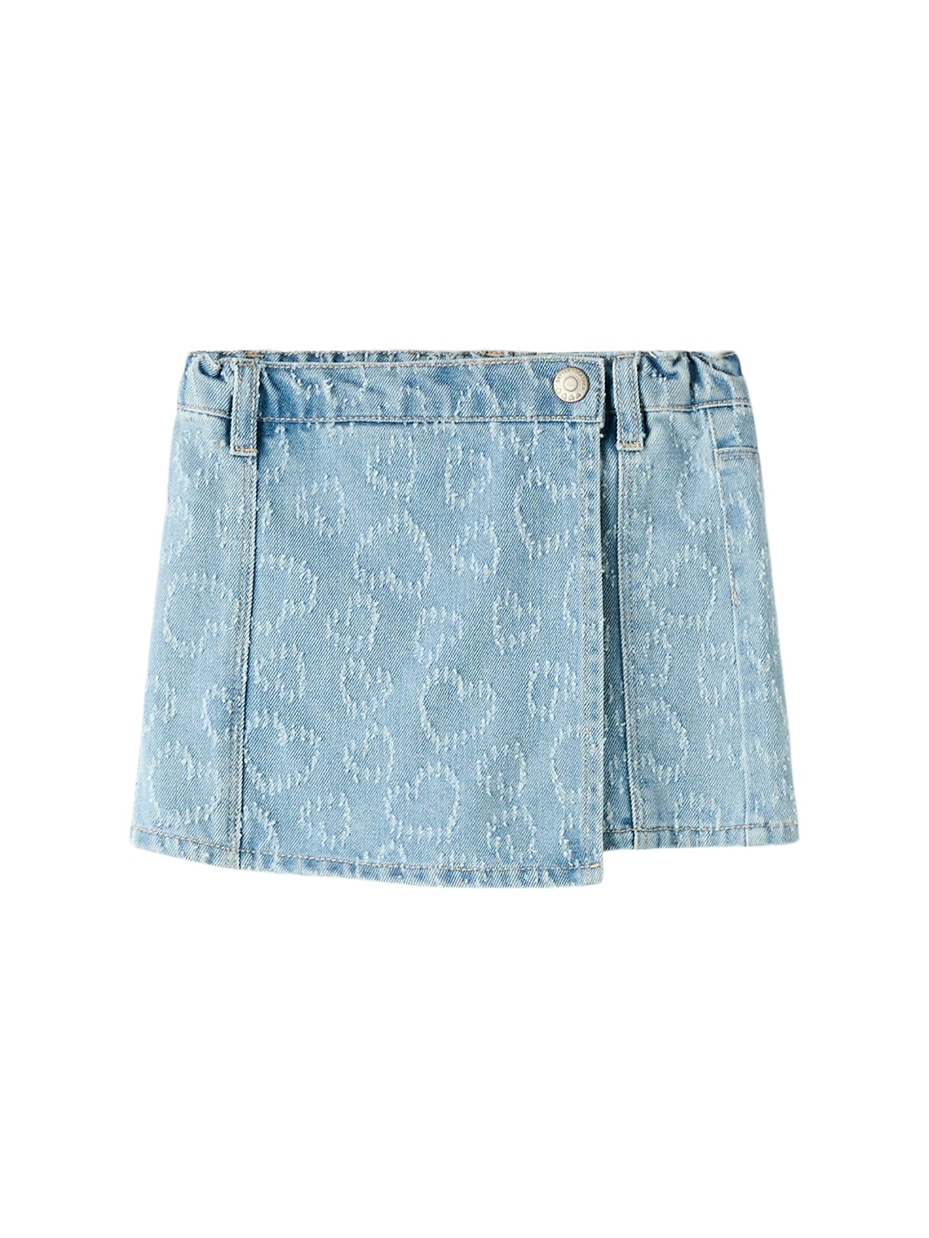 Kids' Hope Denim Heart Skort Blue Denim