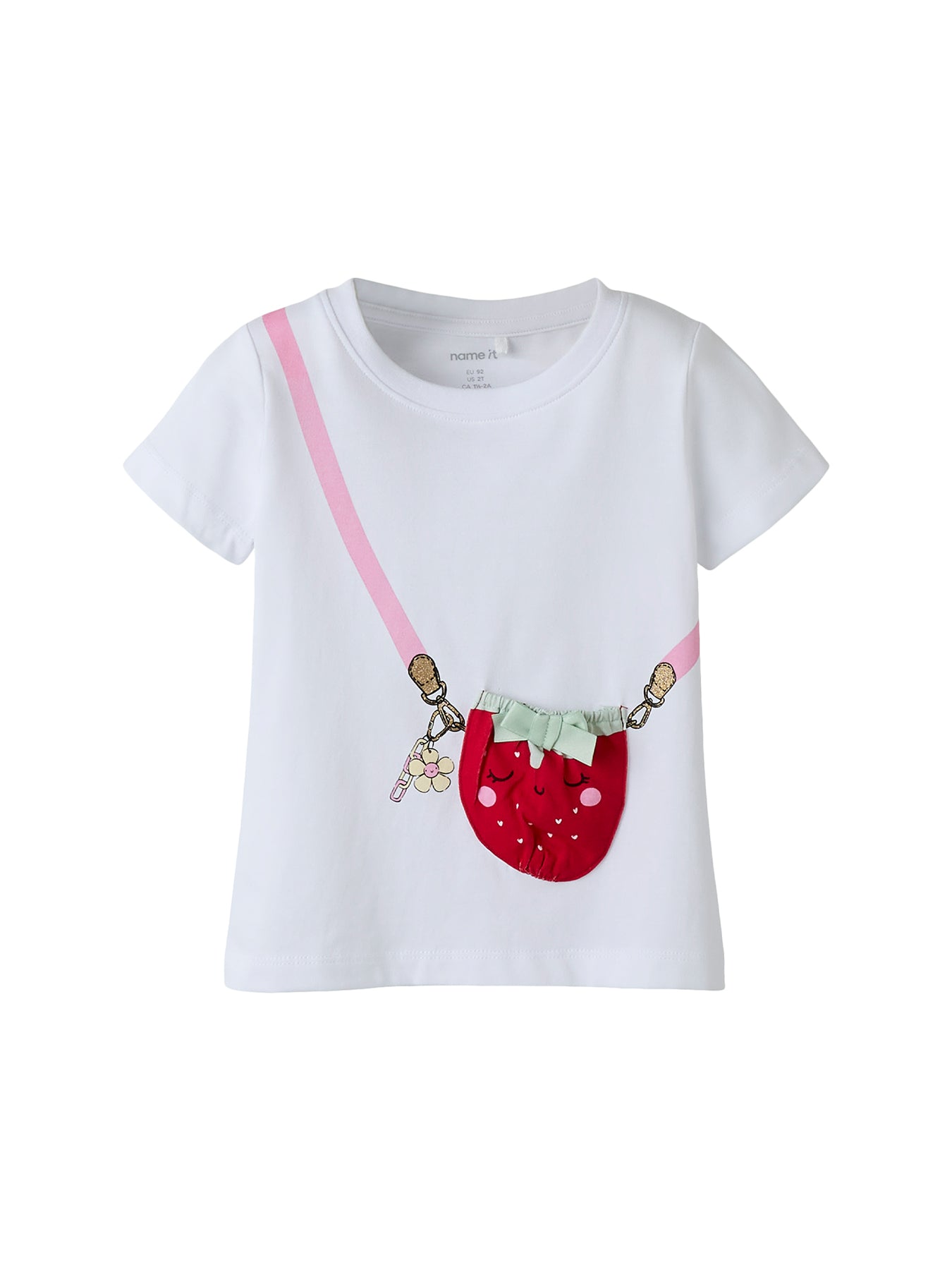 Kids' Joline Short Sleeve Top White