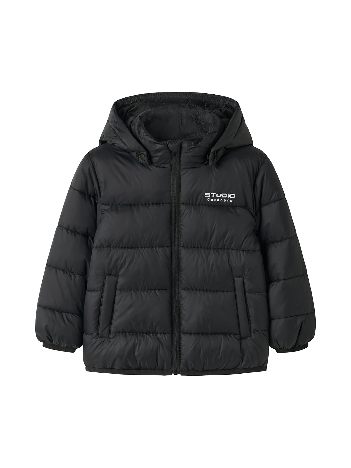 Marble Nylon Jacket Black