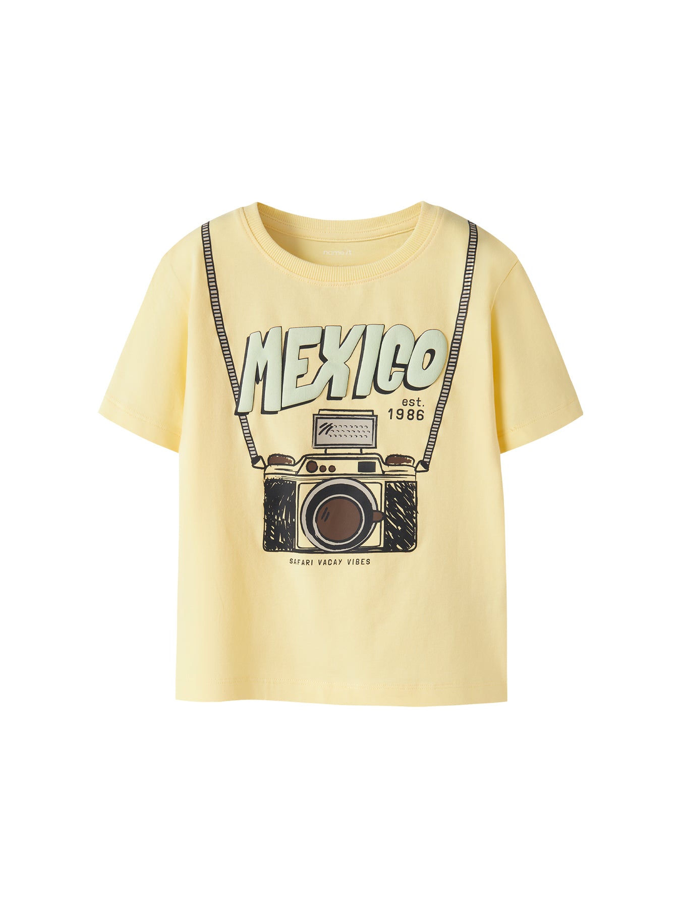 Kids’ Holli Short Sleeve T-Shirt Yellow