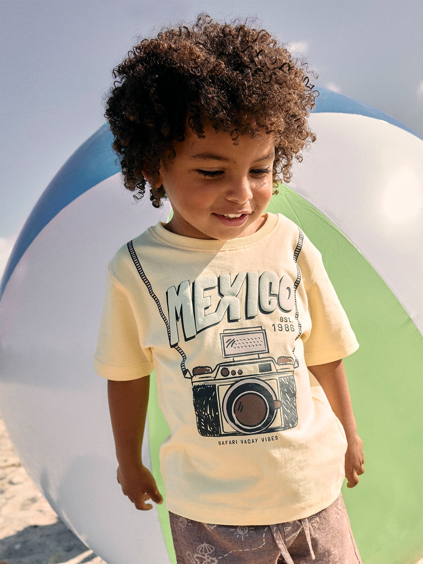 Kids’ Holli Short Sleeve T-Shirt Yellow