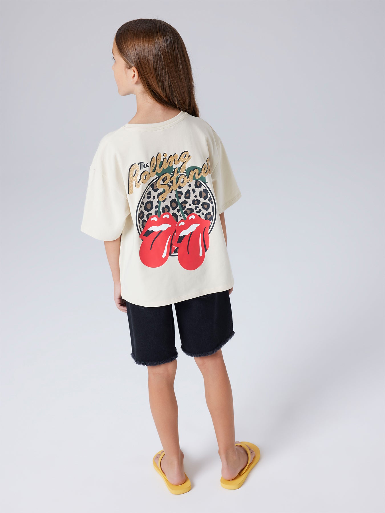 Kids’ Afema Relaxed T-Shirt Beige