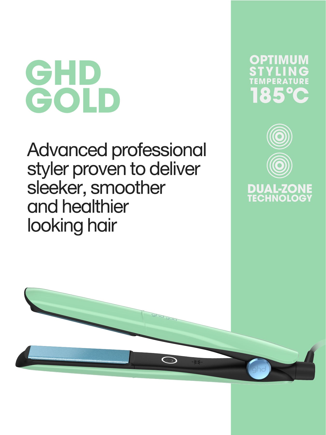 Gold Hair Straightener