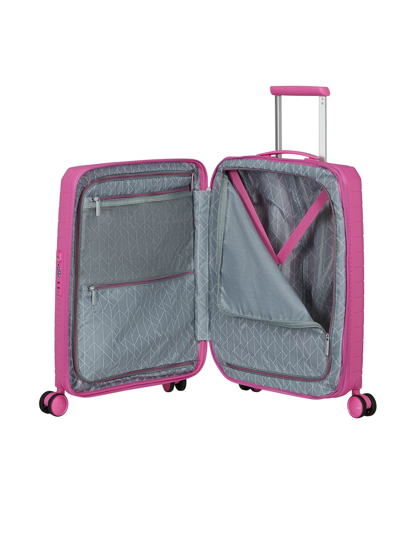 Fastforward Cabin Luggage Suitcase 55cm Purple