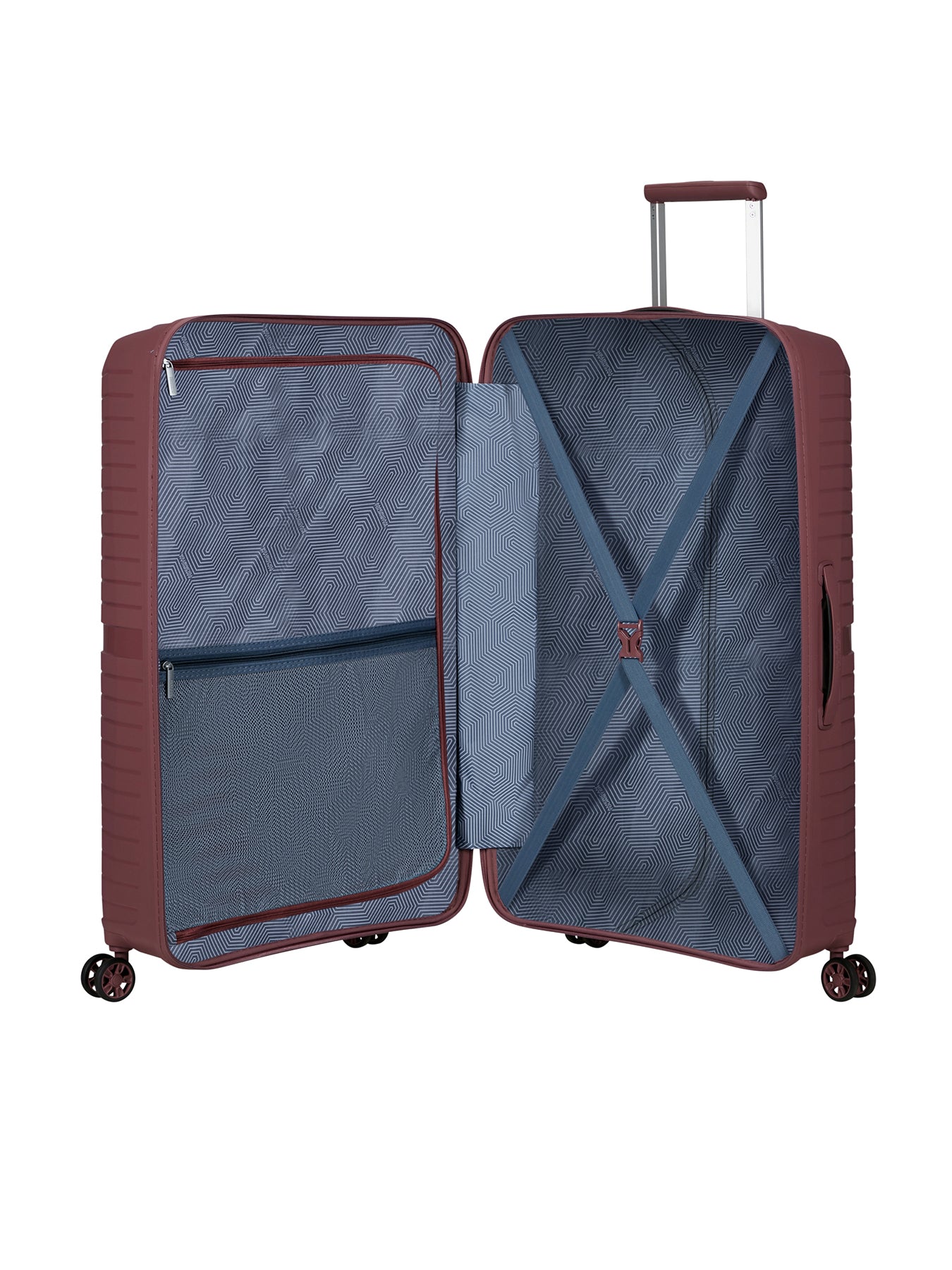 Airconic Large Suitcase Purple 77cm