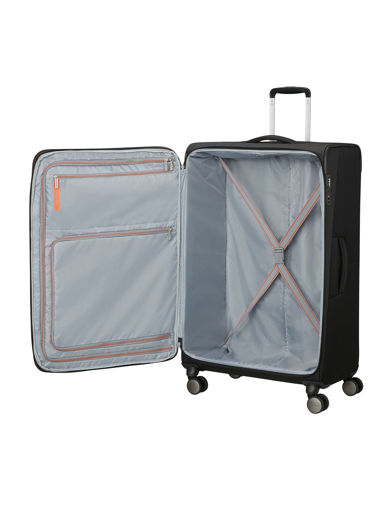 Wanderlite Large Suitcase Black 79cm