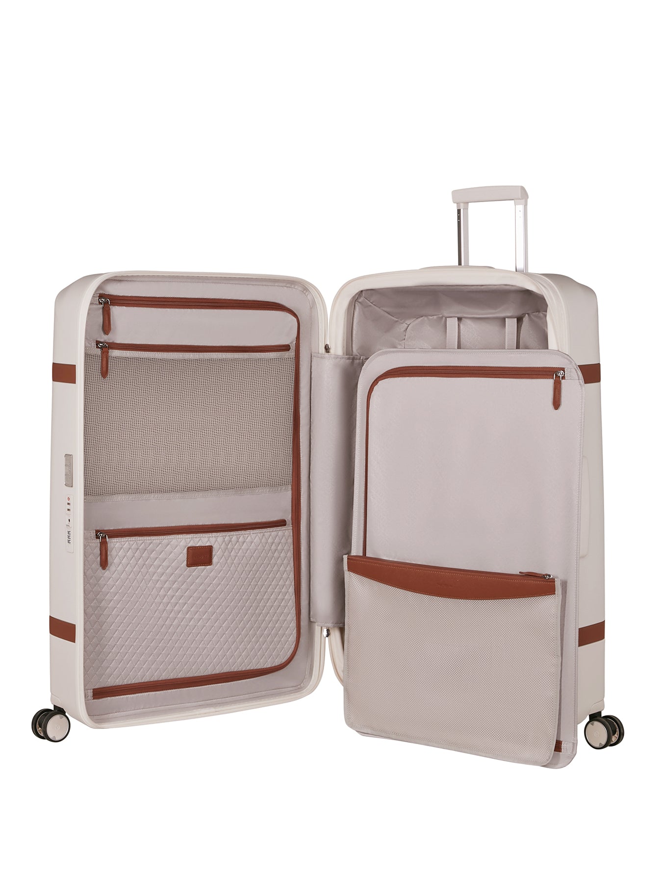 Image Extra Large Suitcase White