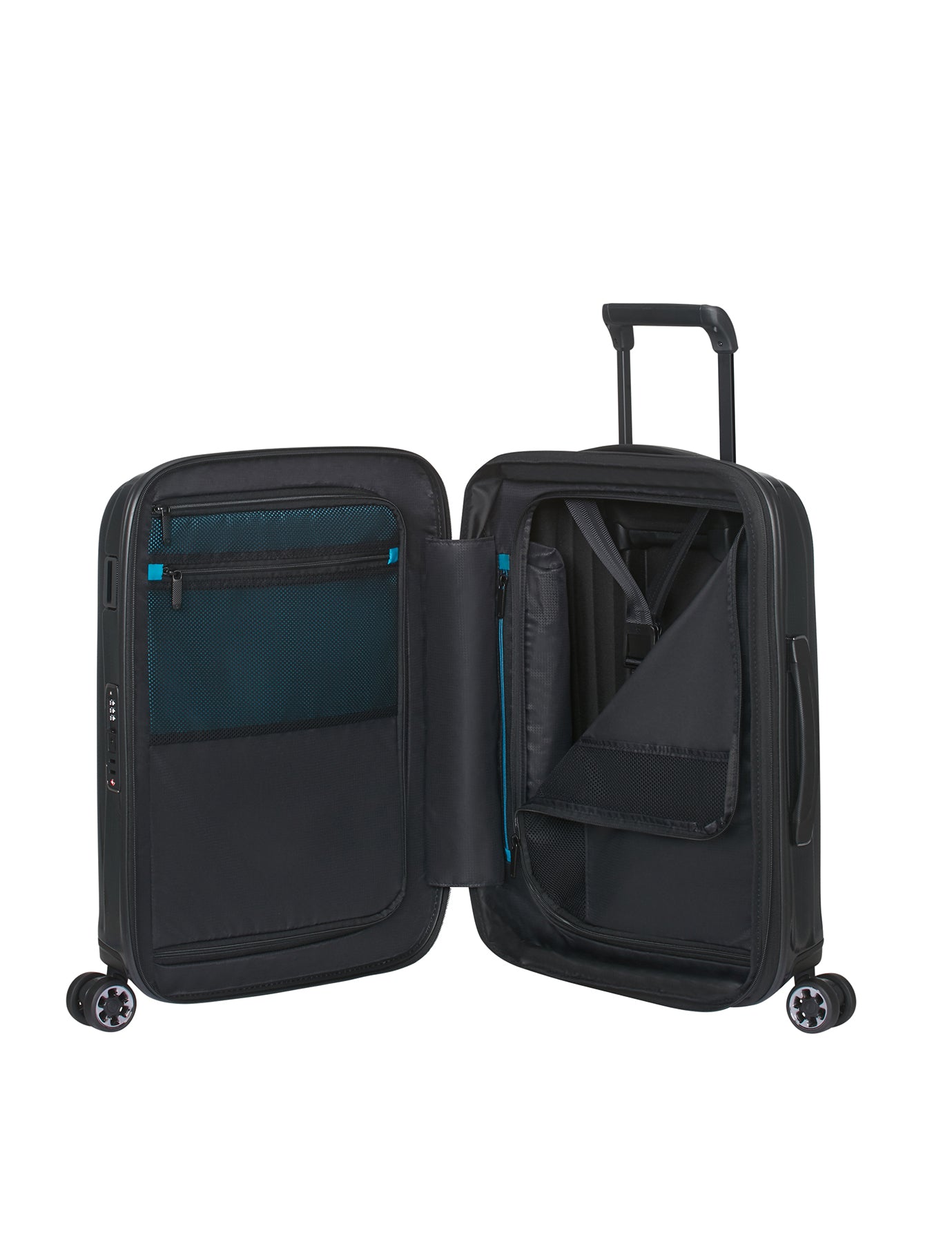 Nexis Cabin Luggage Suitcase 55cm Black