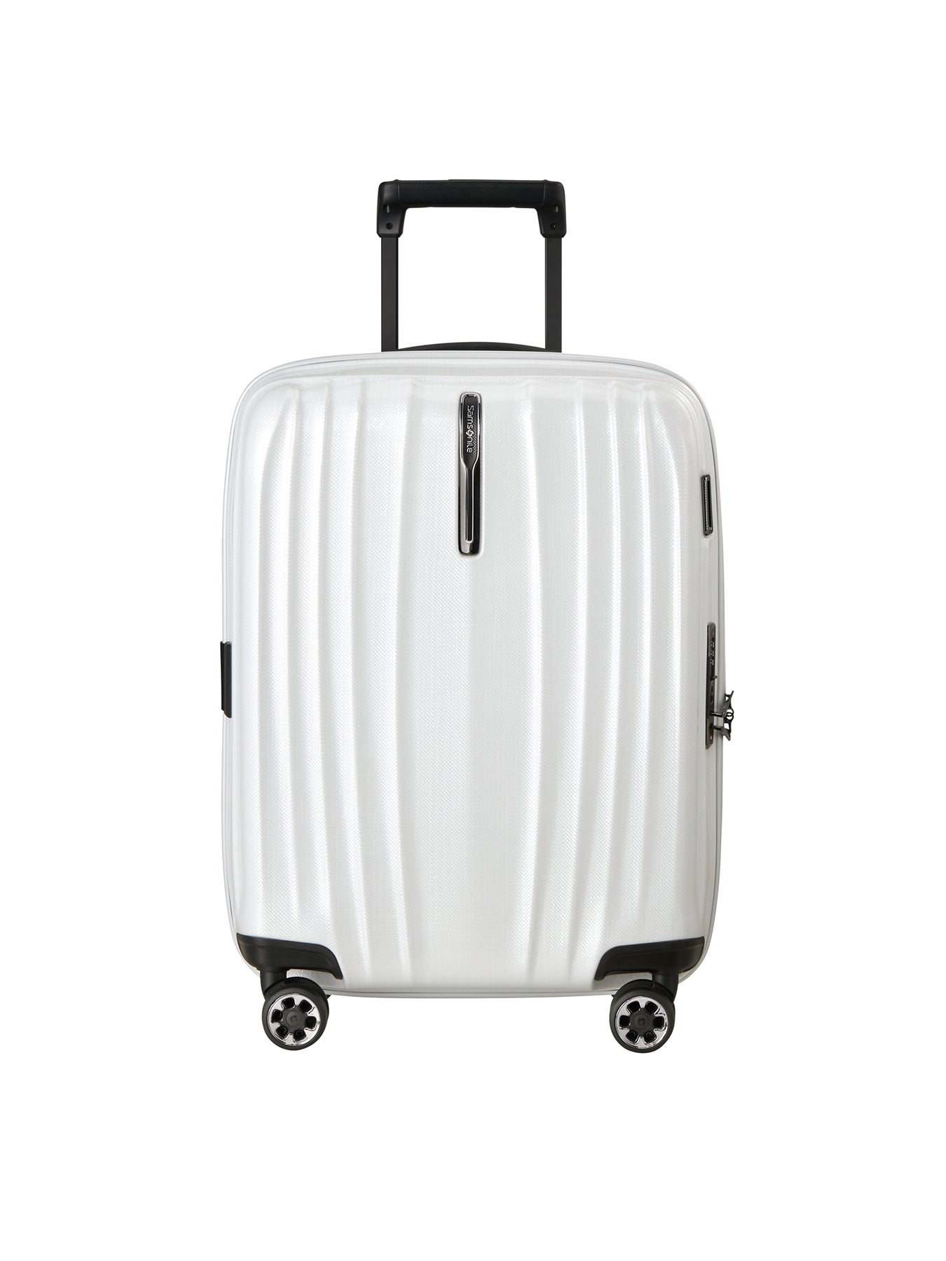 Nexis Cabin Luggage Suitcase 55cm White