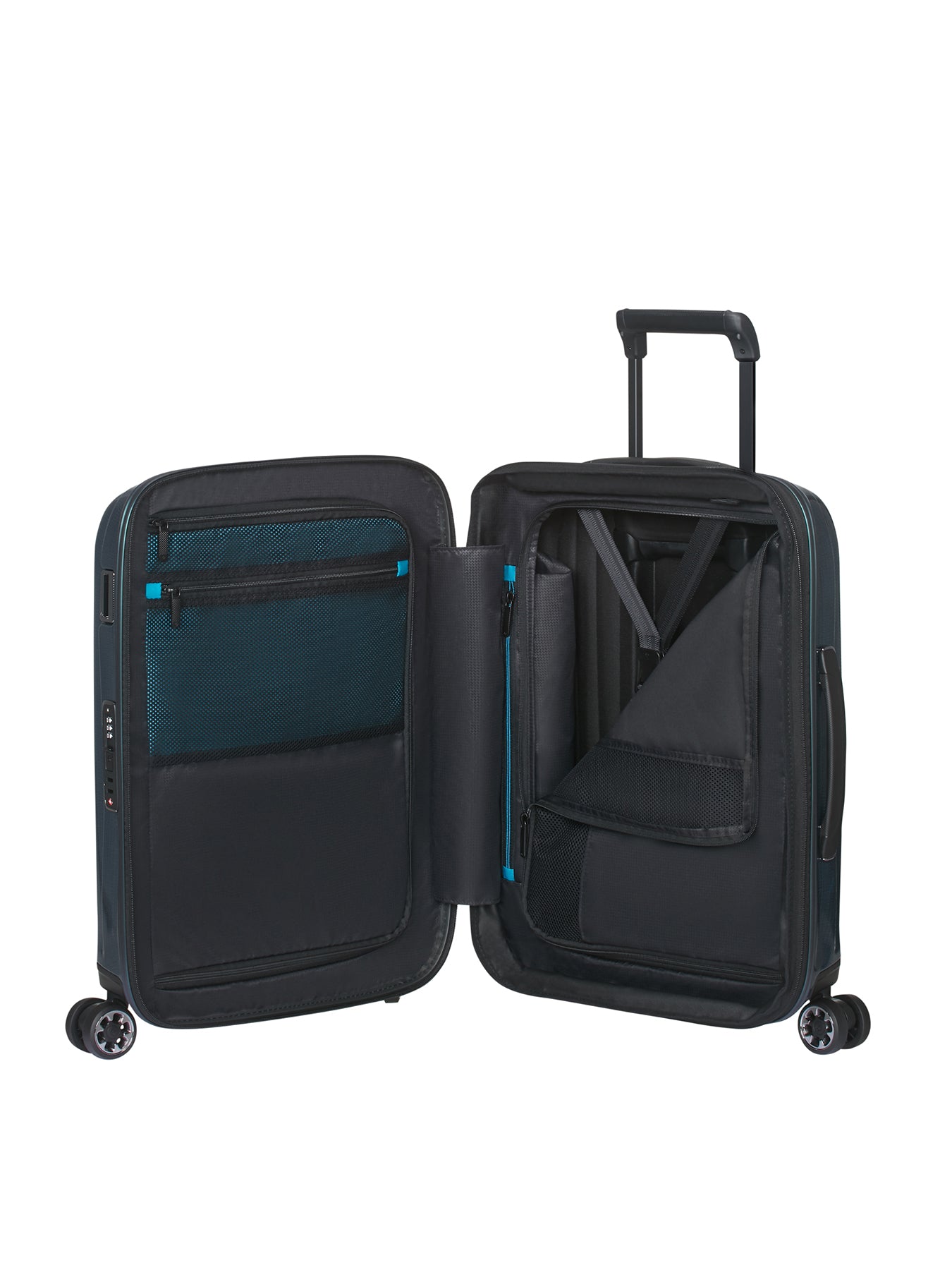 Nexis Cabin Luggage Suitcase 55cm Blue