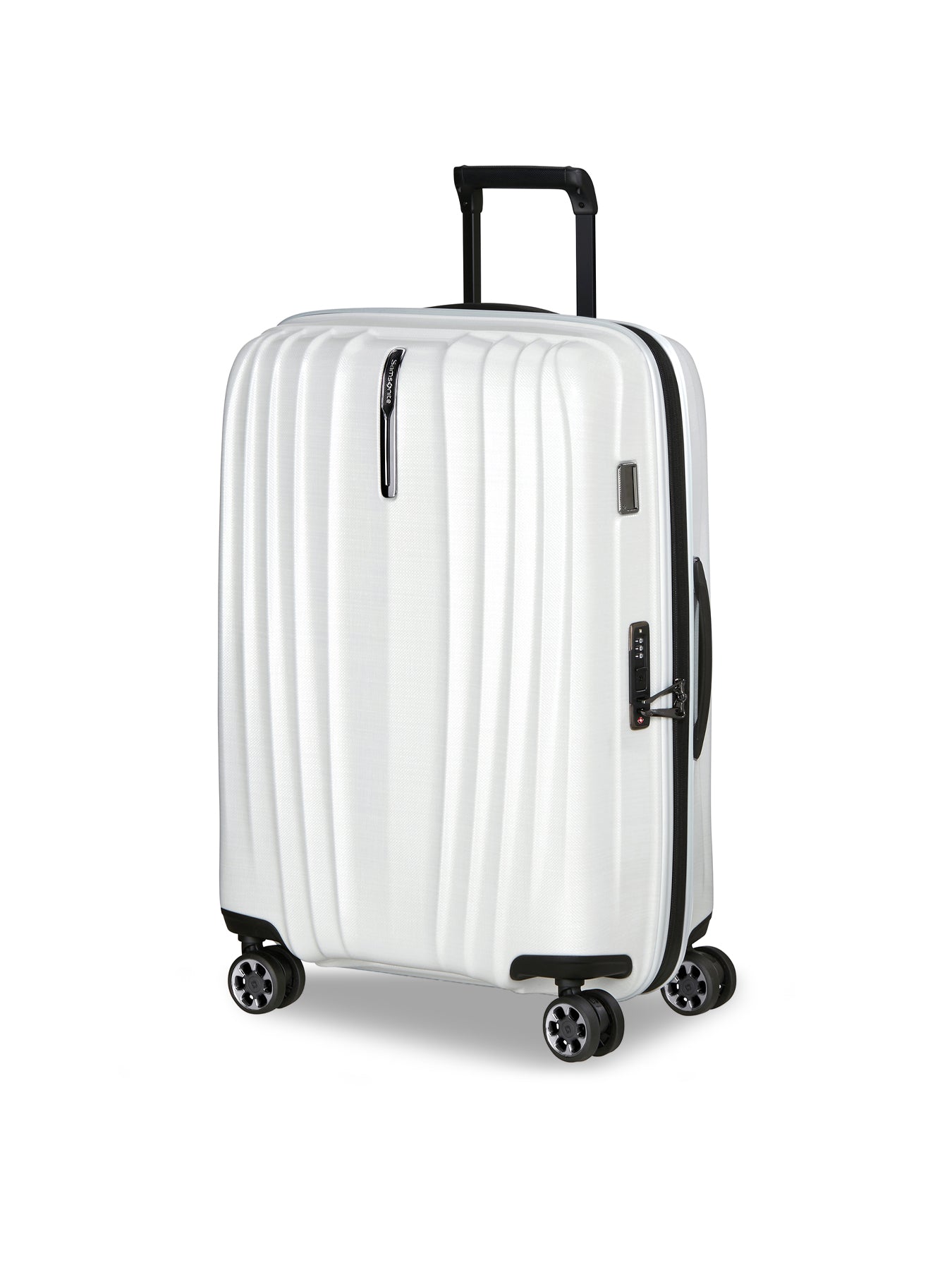 Nexis Medium Suitcase White