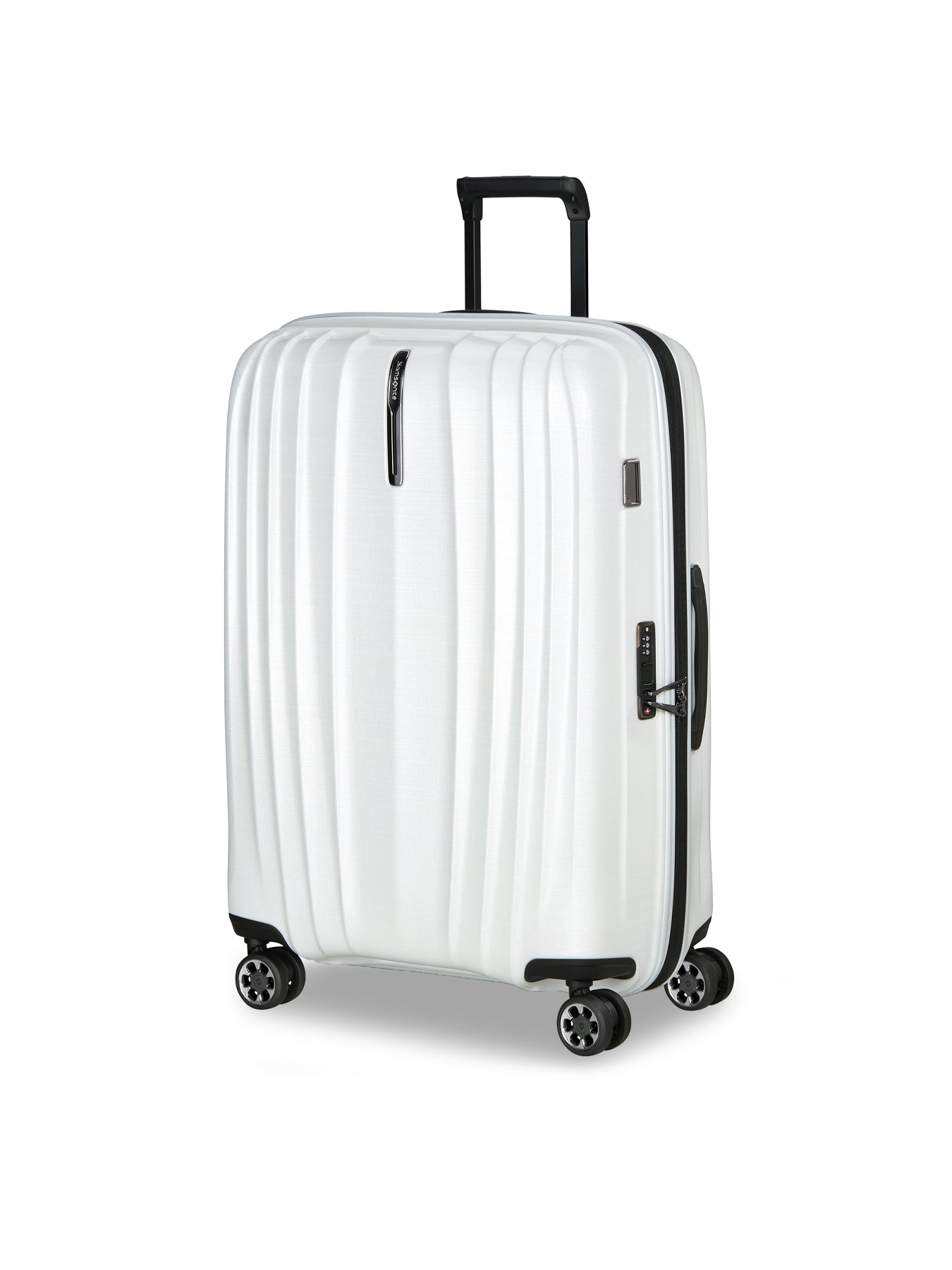 Nexis Large Suitcase White