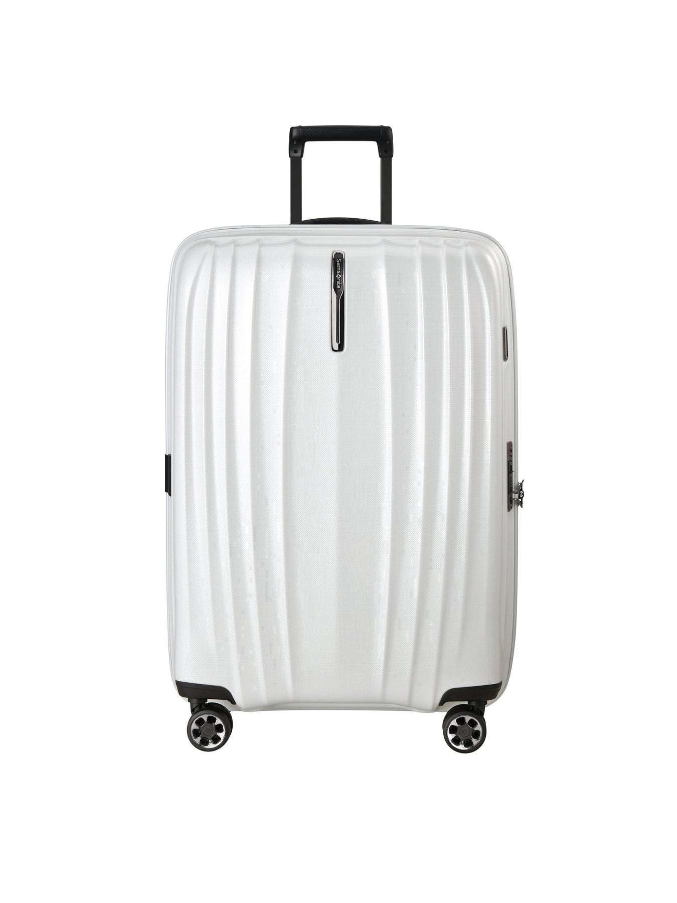 Nexis Large Suitcase White