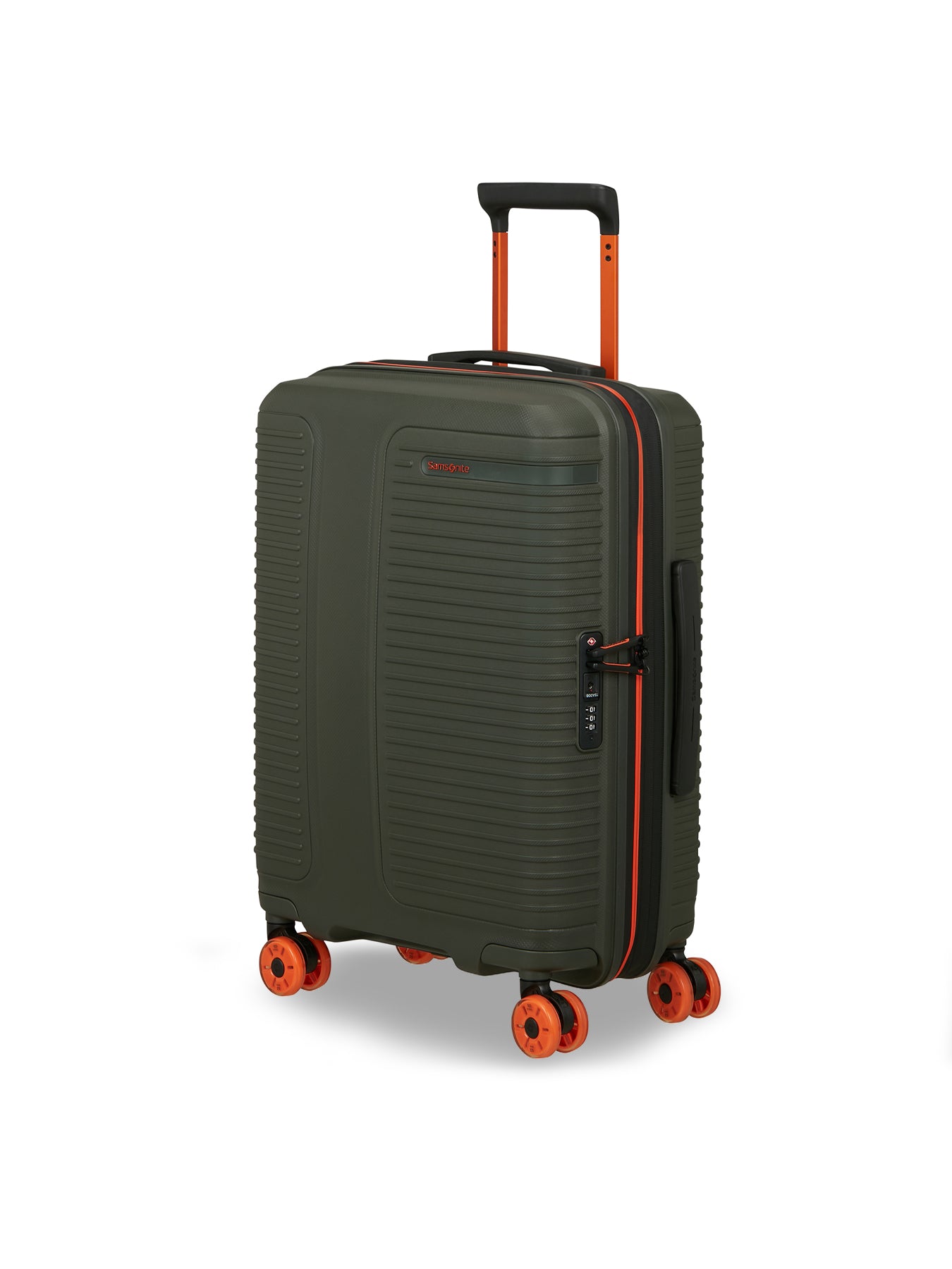 Pro-DLX Spinner Suitcase 55cm Green