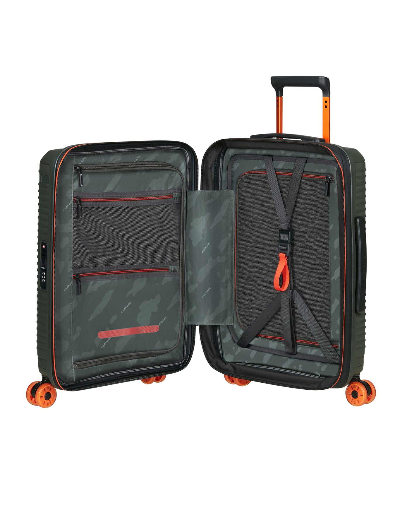 Pro-DLX Spinner Suitcase 55cm Green