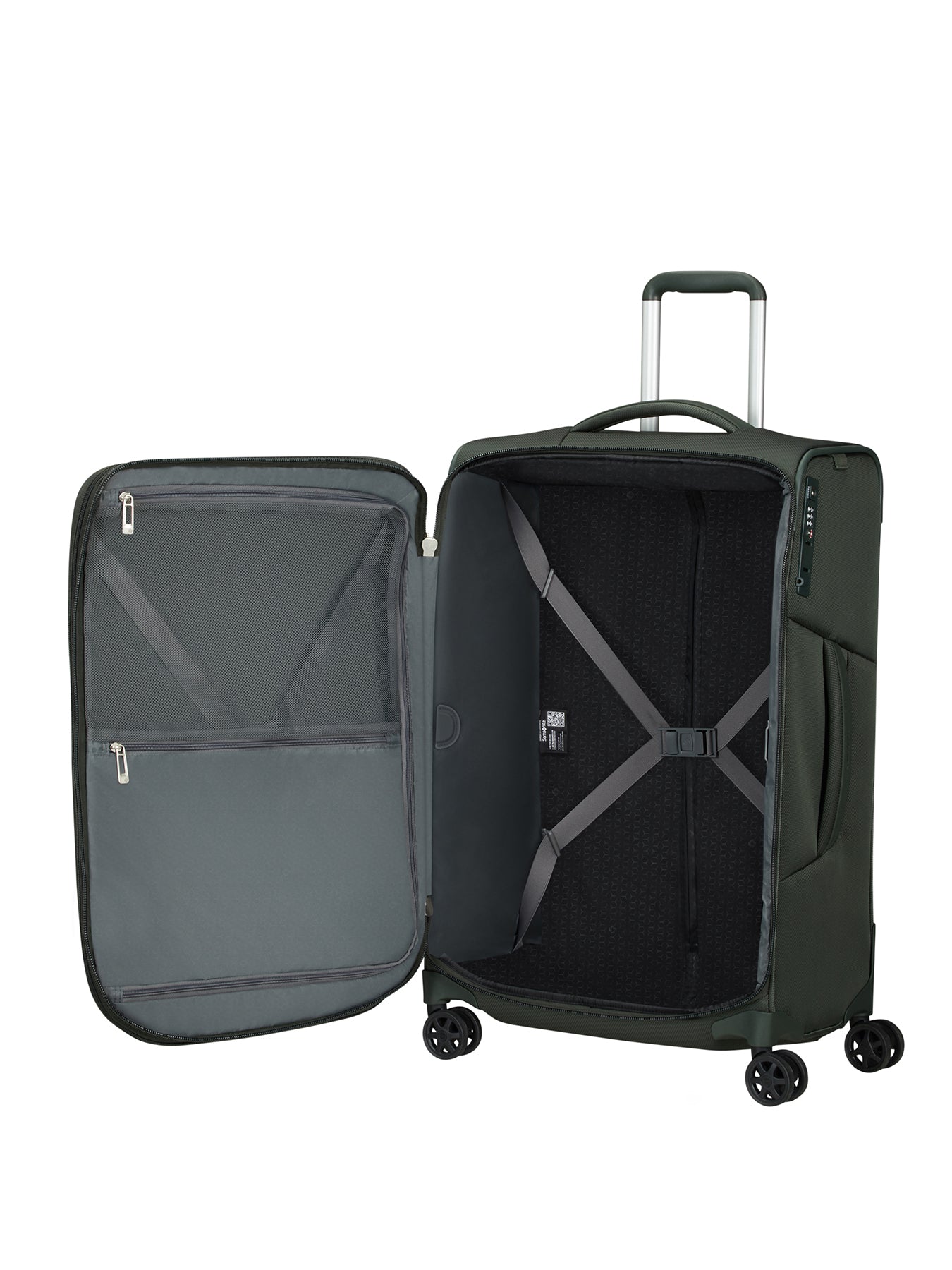 Respark Medium Suitcase Green