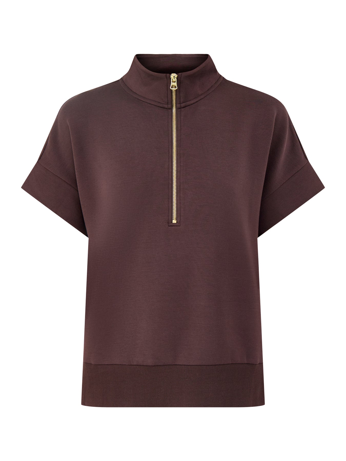 Ritchie Short Sleeve Sweatshirt Brown