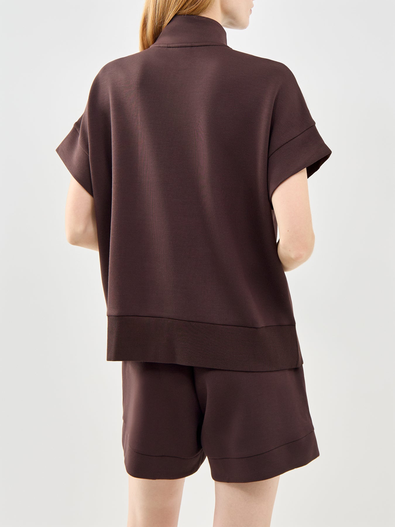 Ritchie Short Sleeve Sweatshirt Brown