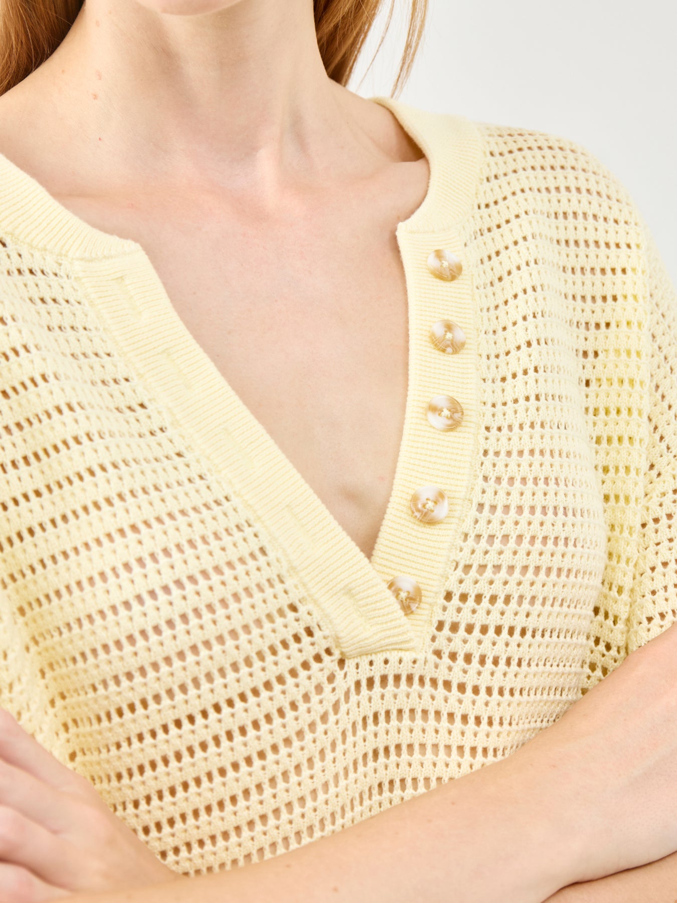 Callie Knit Jumper Yellow