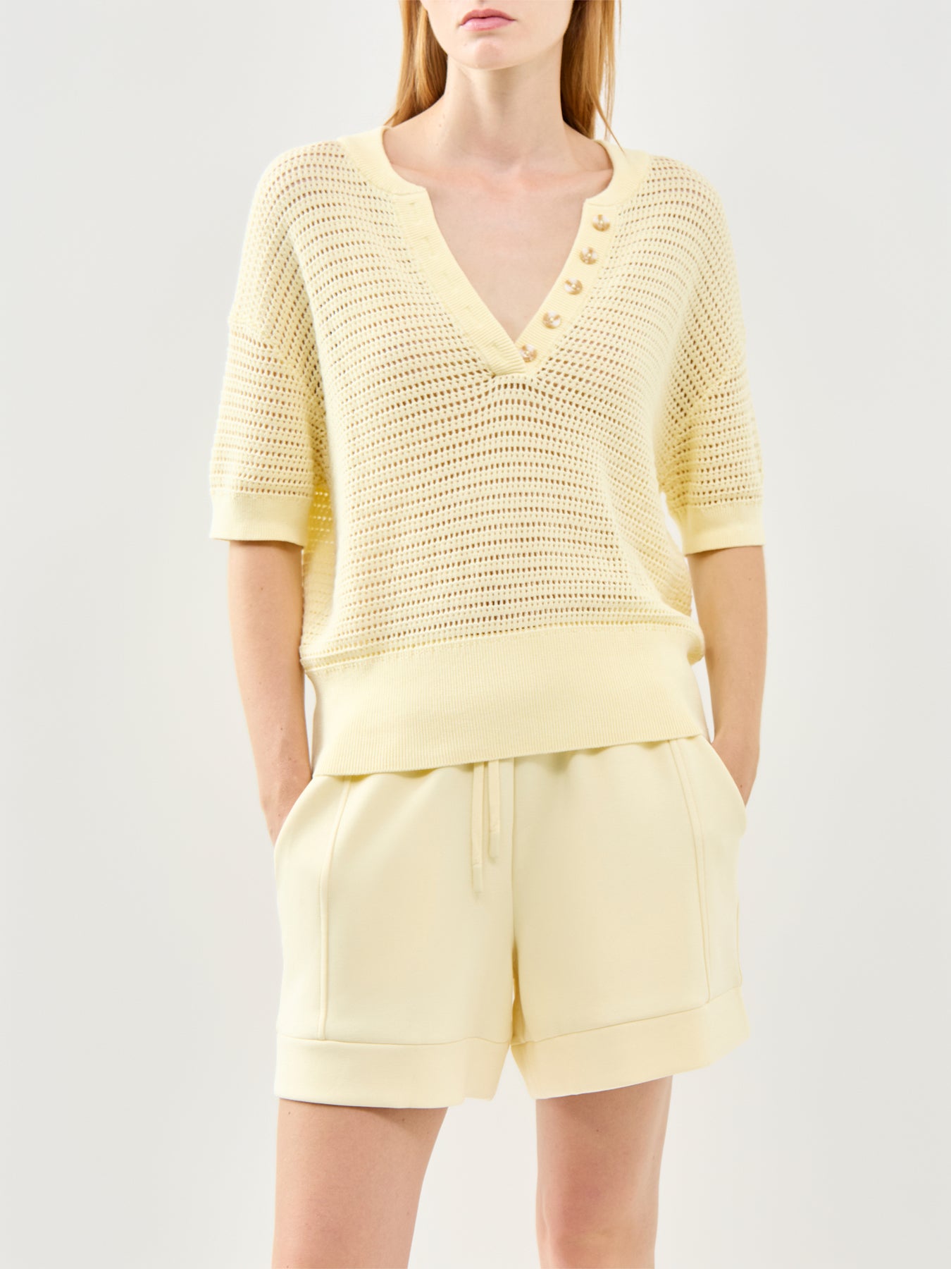 Callie Knit Jumper Yellow