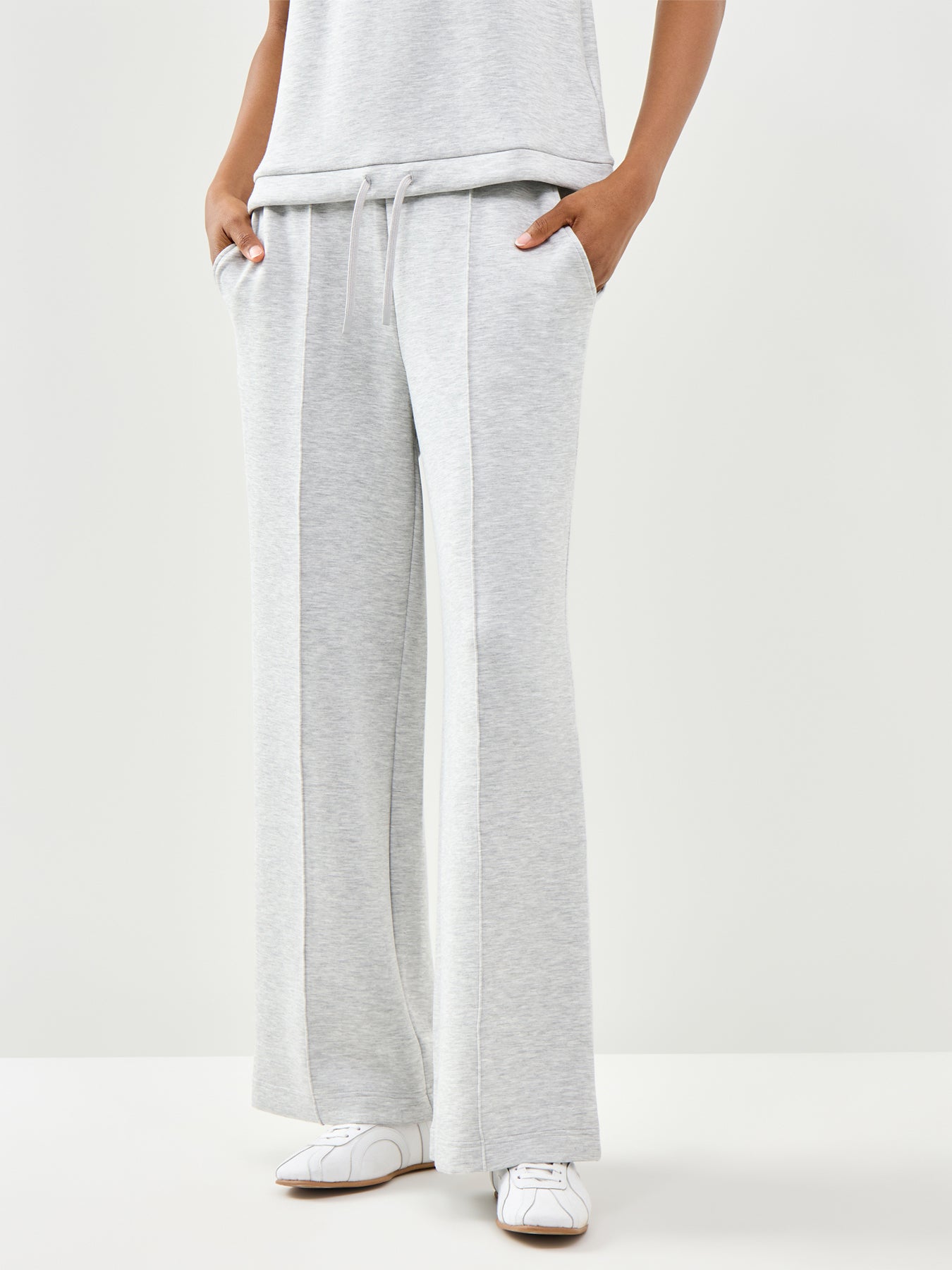 The Wide Leg Pant 30 Grey