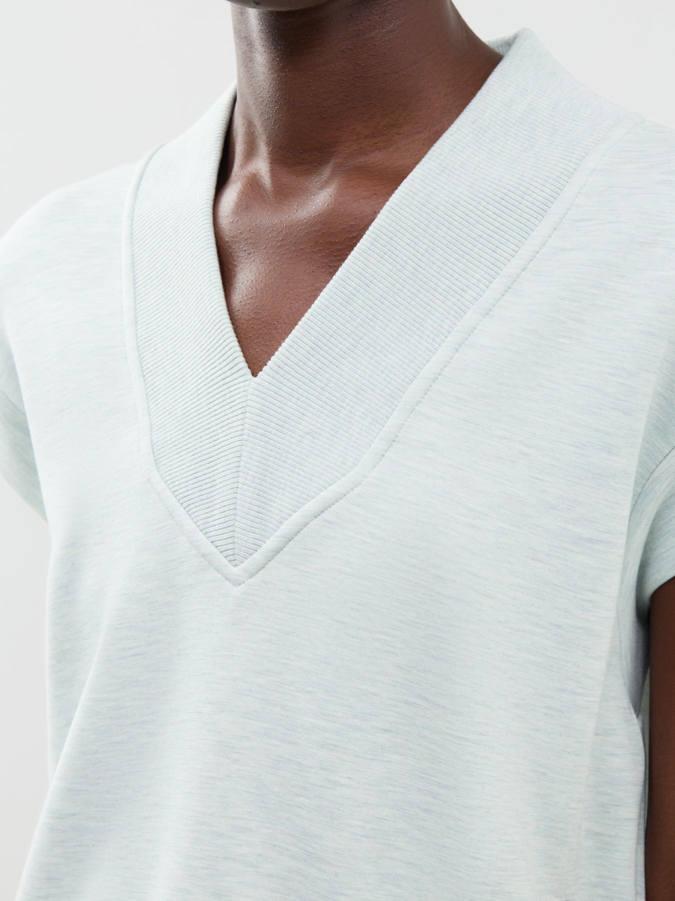 Gracee V-Neck Tank Mint Green