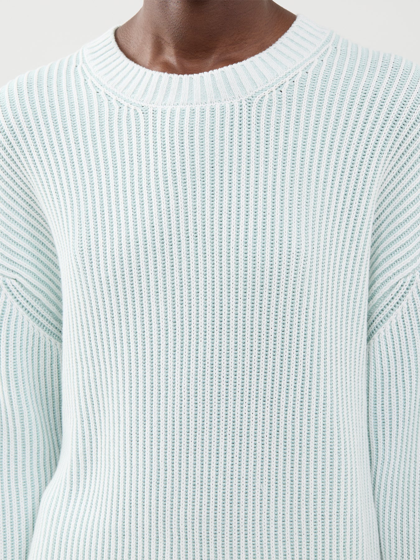 Seymour Cotton Knit Sweater Blue Haze