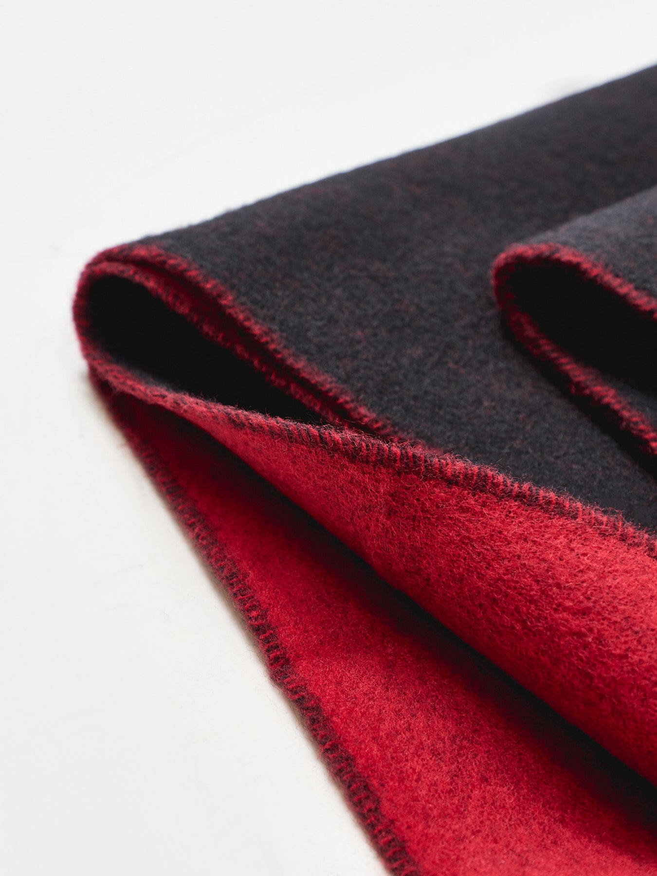 Double Face Orb Logo Scarf Black