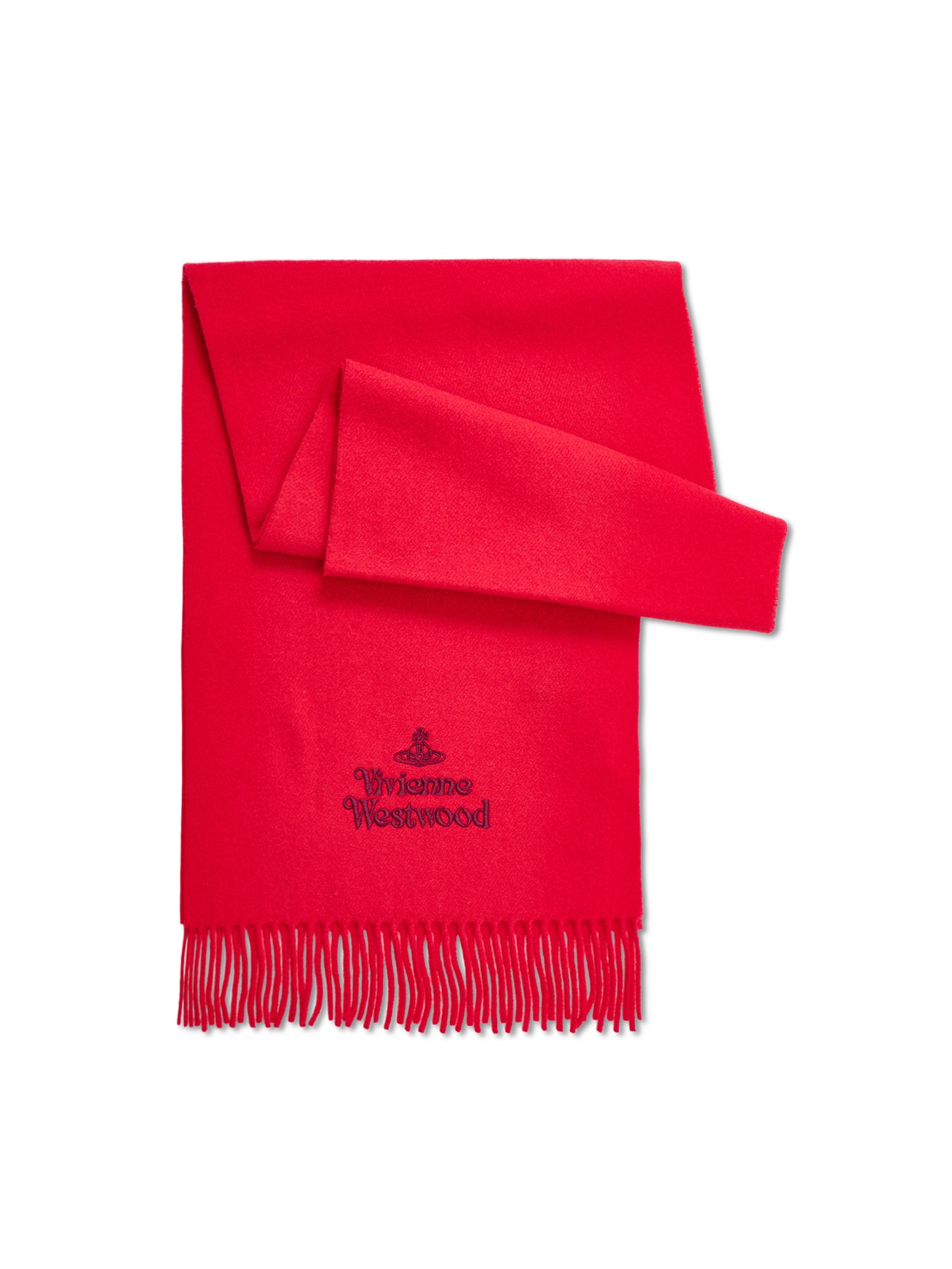 Embroidered Logo Scarf