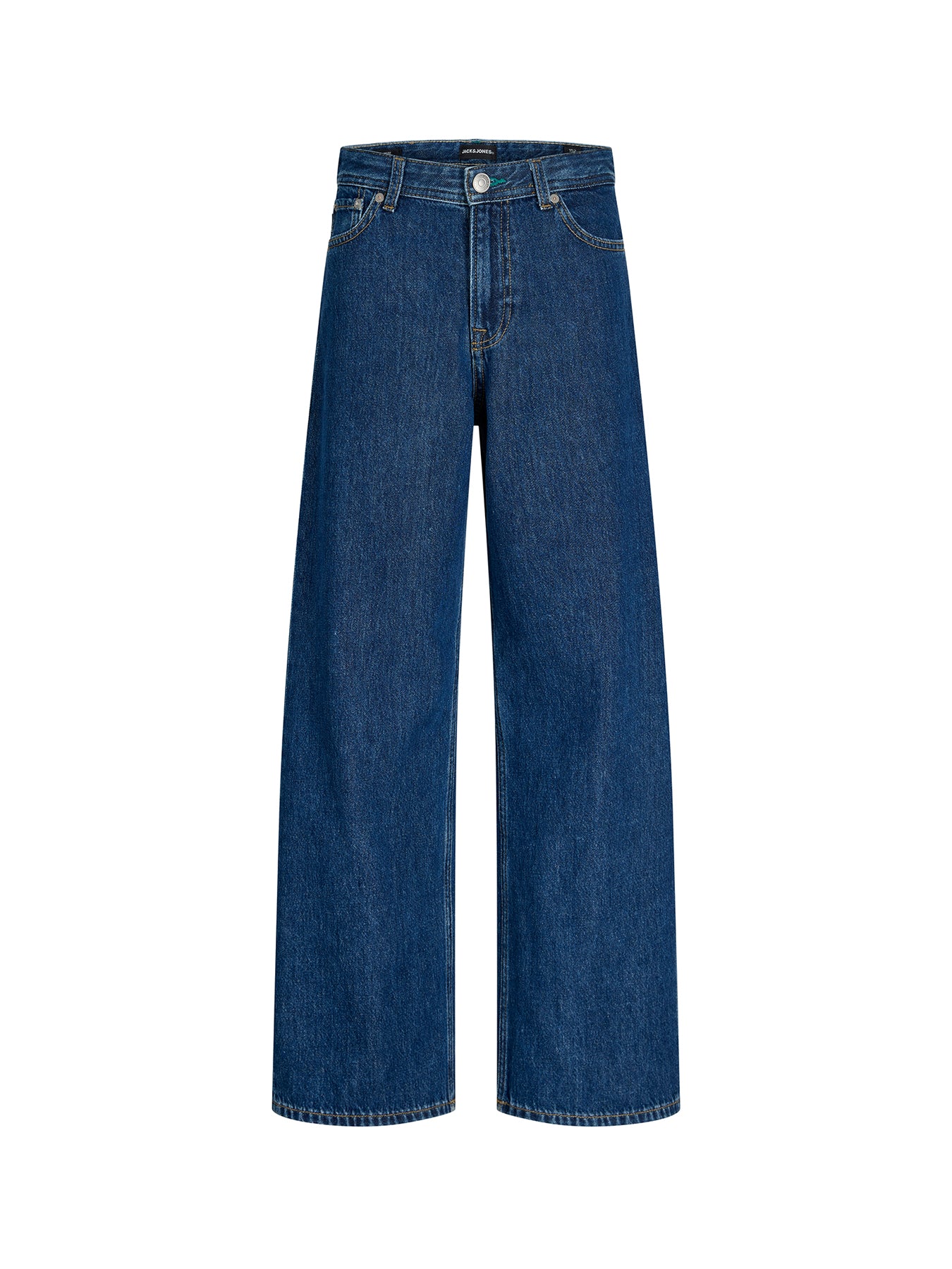 Cotton Blend Dave Jeans - Blue Denim