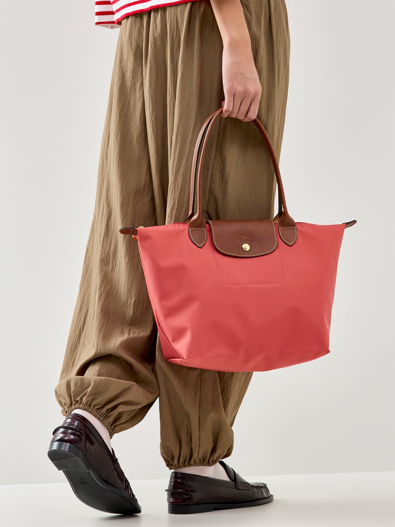 Le Pliage Original Medium Tote Bag Strawberry