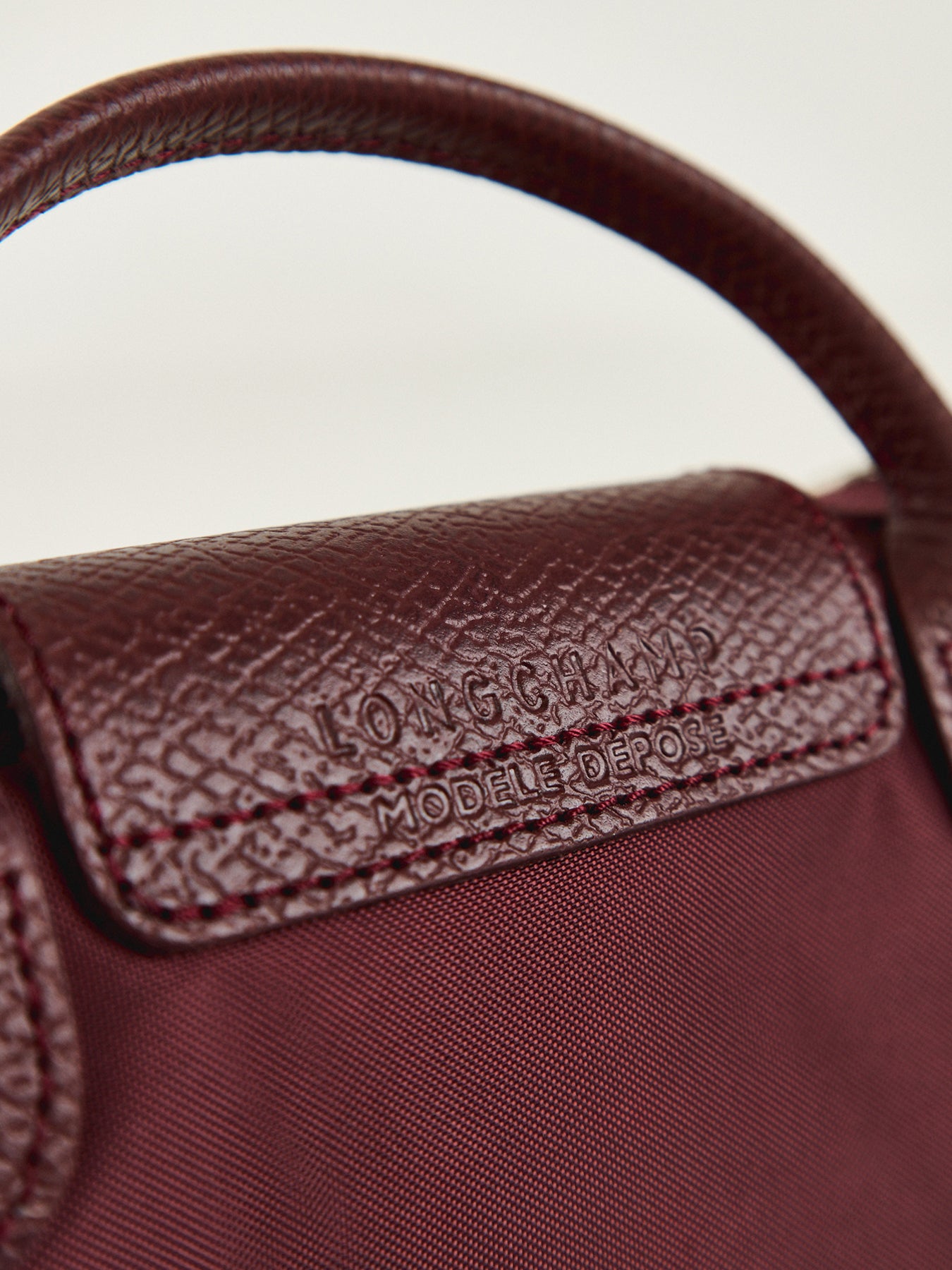 Le Pliage One Pouch Burgundy