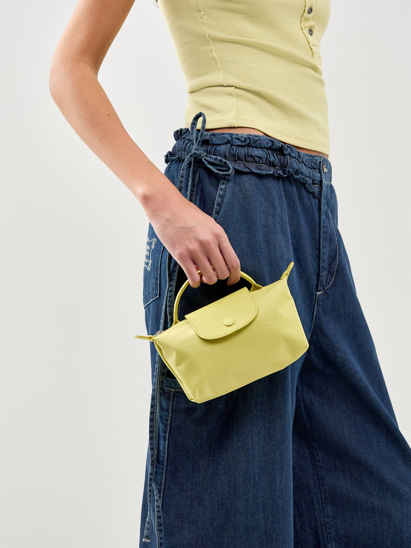 Le Pliage One Pouch Lime
