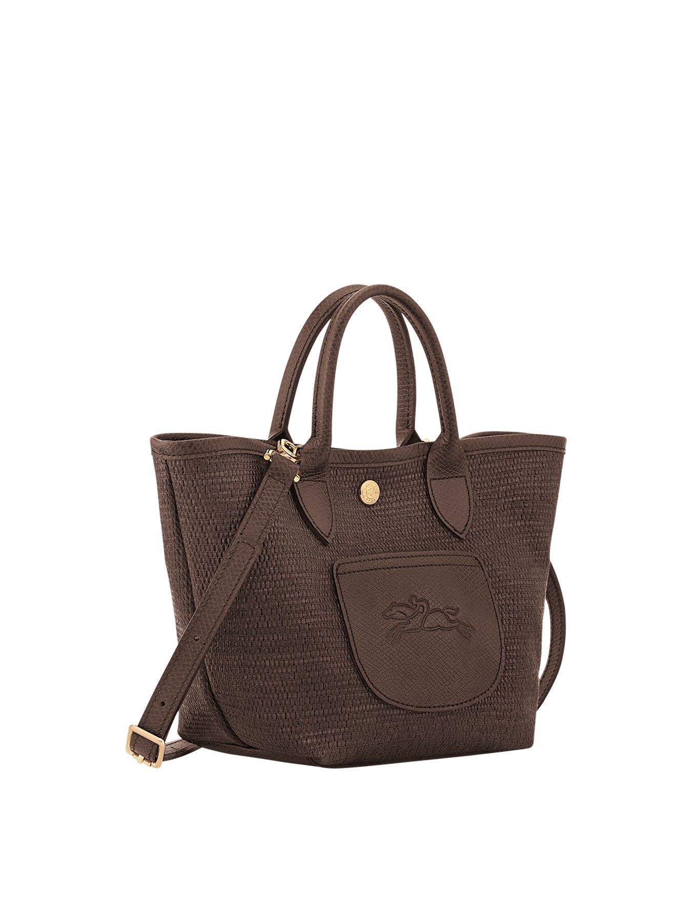 Le Panier Pliage Basket Bag Small Brown