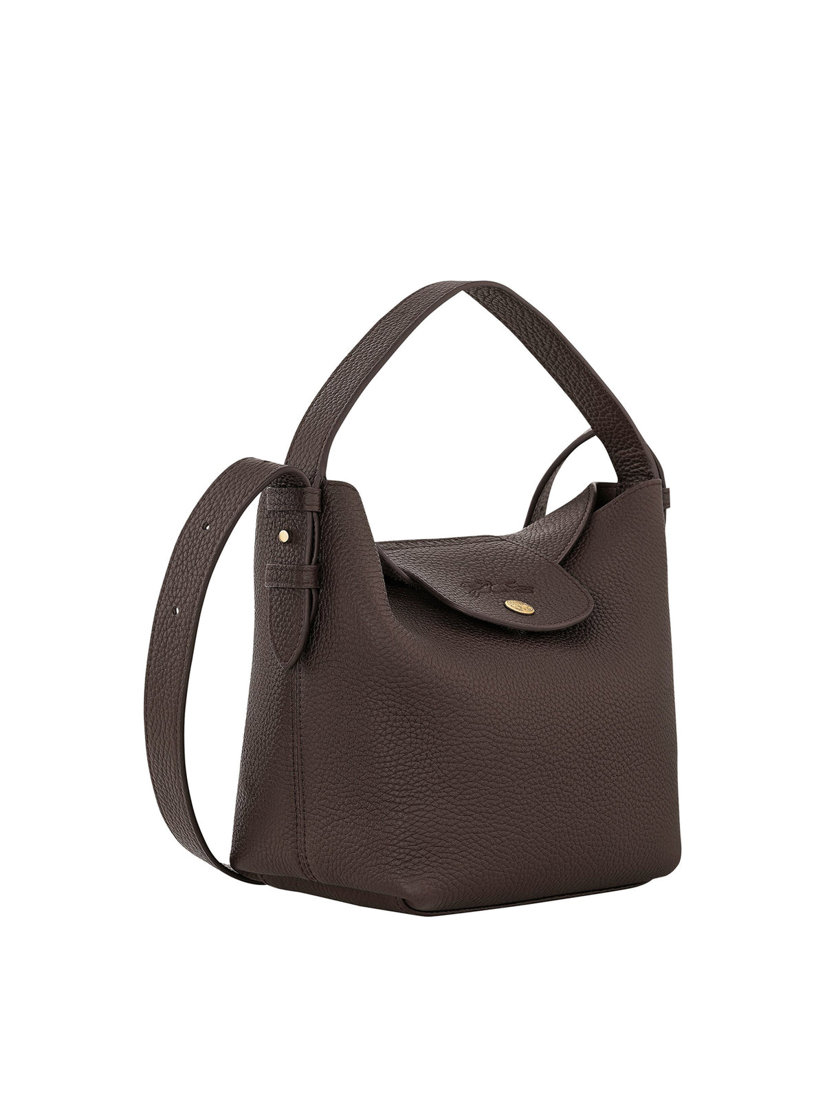 Cotton Canvas La Cadence Small Bucket Bag - Mocha