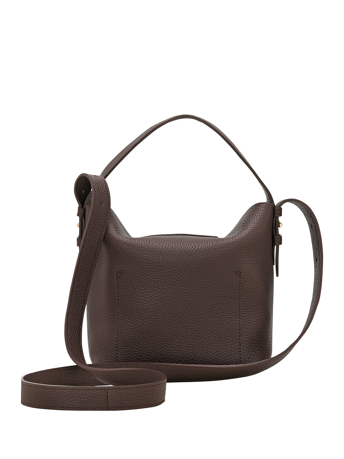 Cotton Canvas La Cadence Small Bucket Bag - Mocha