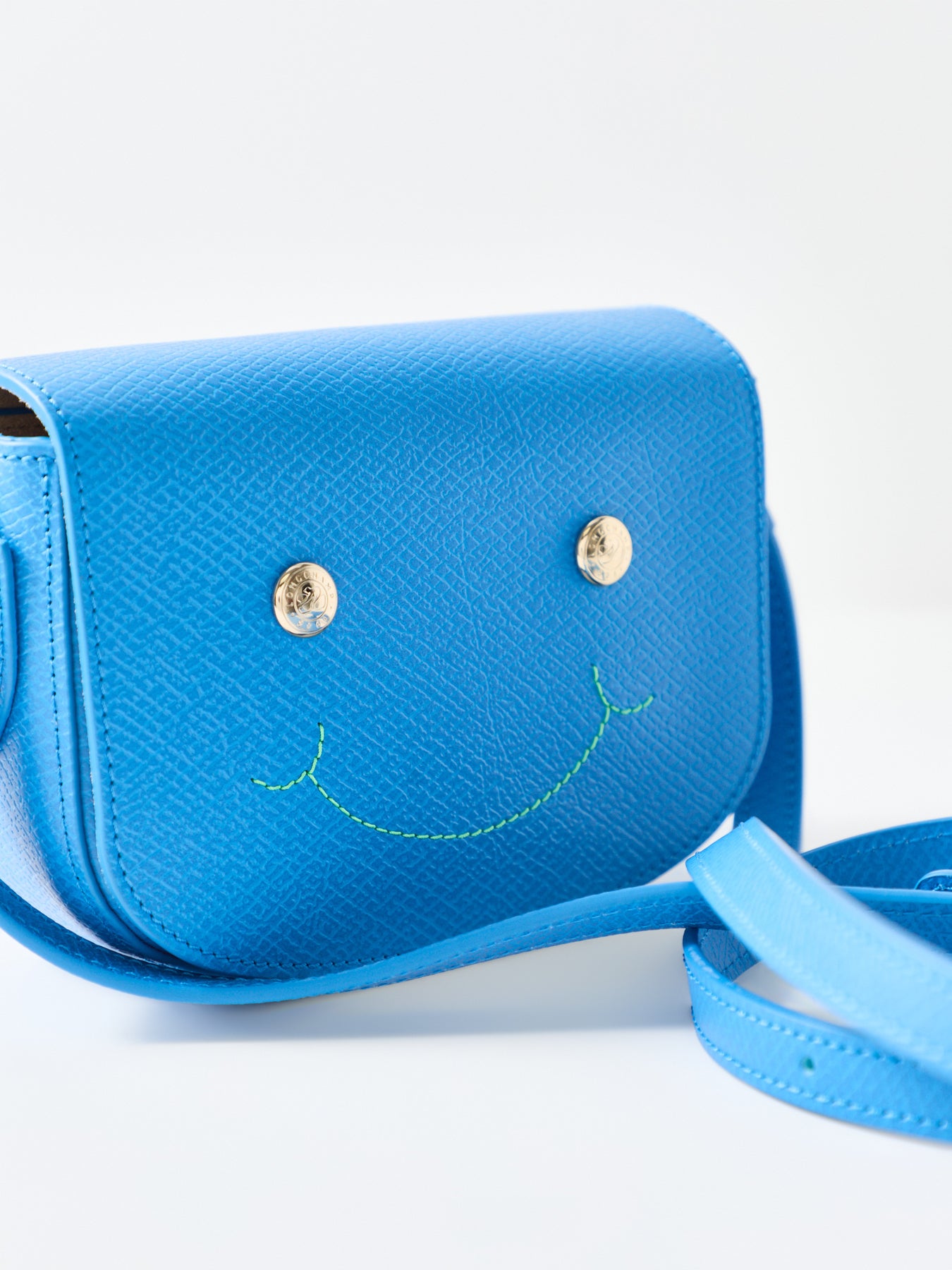 Les Champions Epure Crossbody Bag Small Blue
